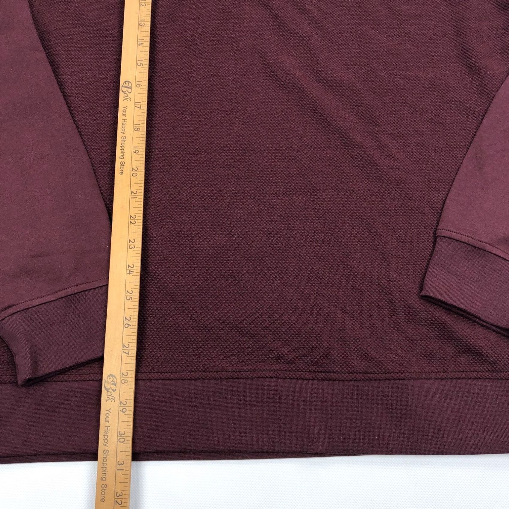Ted Baker Ted Baker Men's XXL Red Quarter Zip Pullover Sweater Textured Knit 2XL NEW Size US XXL / EU 58 / 5 - 7 Thumbnail