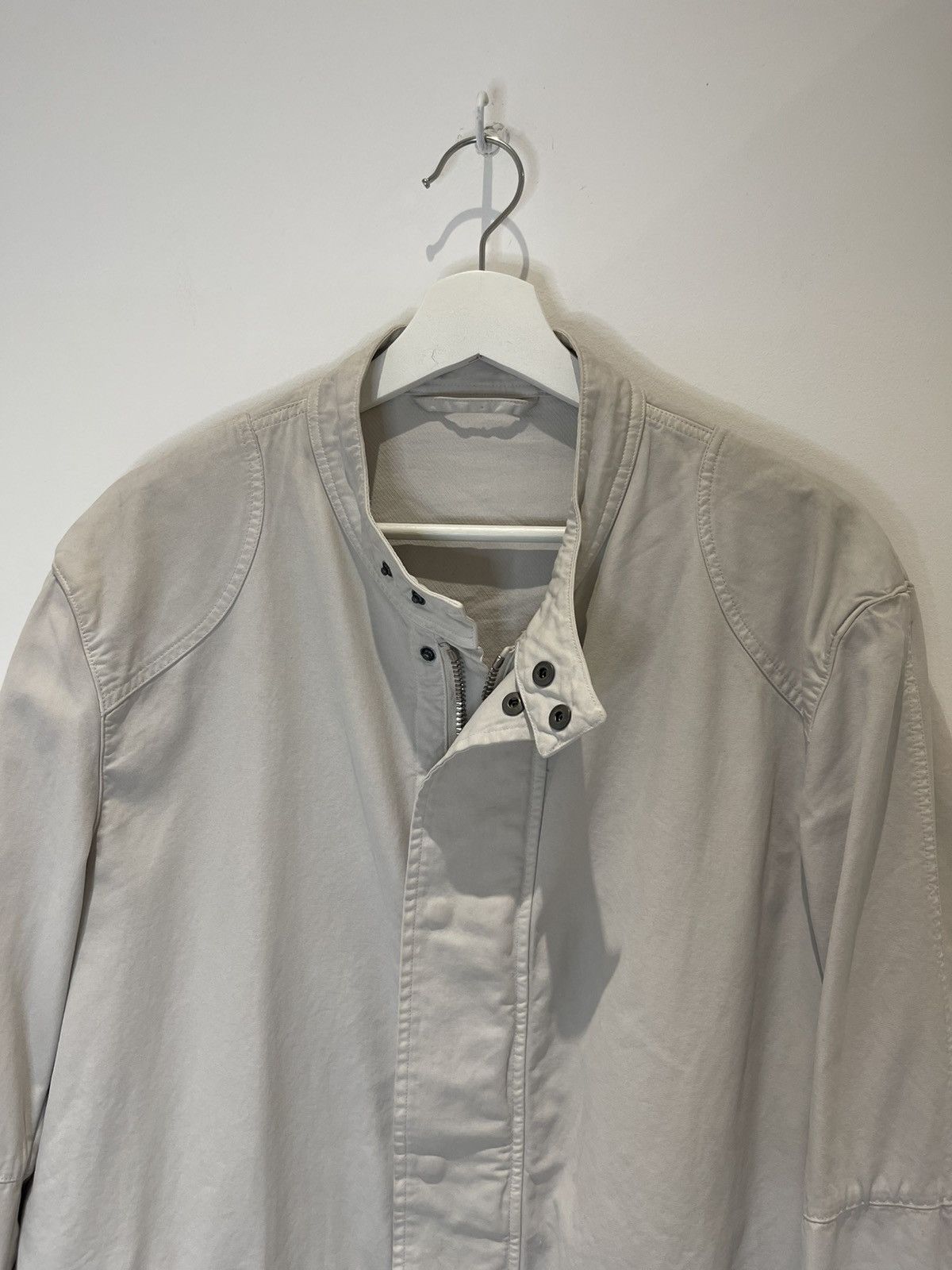 Maison Margiela Maison Martin Margiela SS06 Light Grey Cotton Field Jacket Size US L / EU 52-54 / 3 - 3 Thumbnail