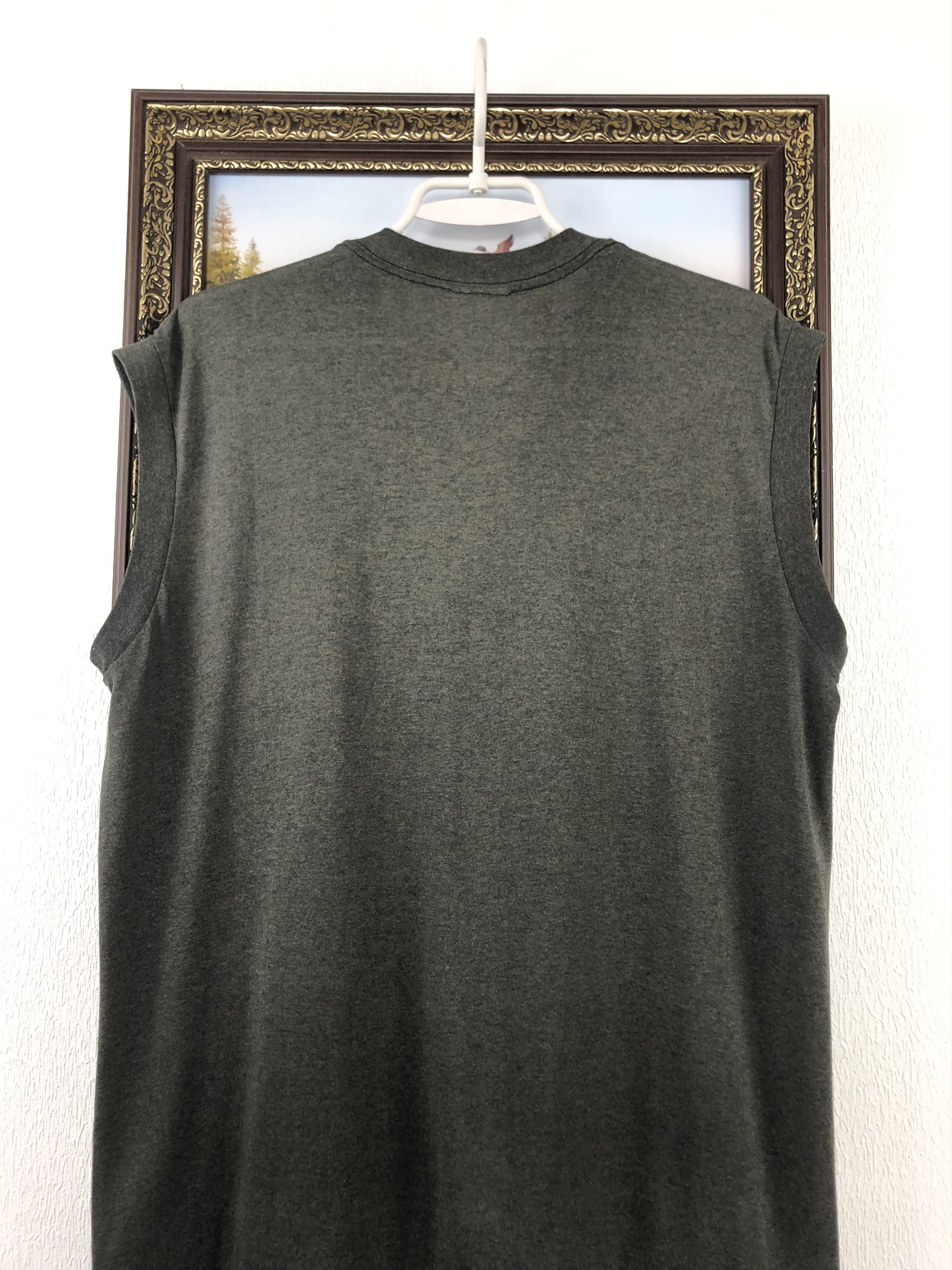 Harley Davidson Vintage 80's Harley Davidson Real Steel Shirt Print Vest Tee Size US L / EU 52-54 / 3 - 13 Thumbnail
