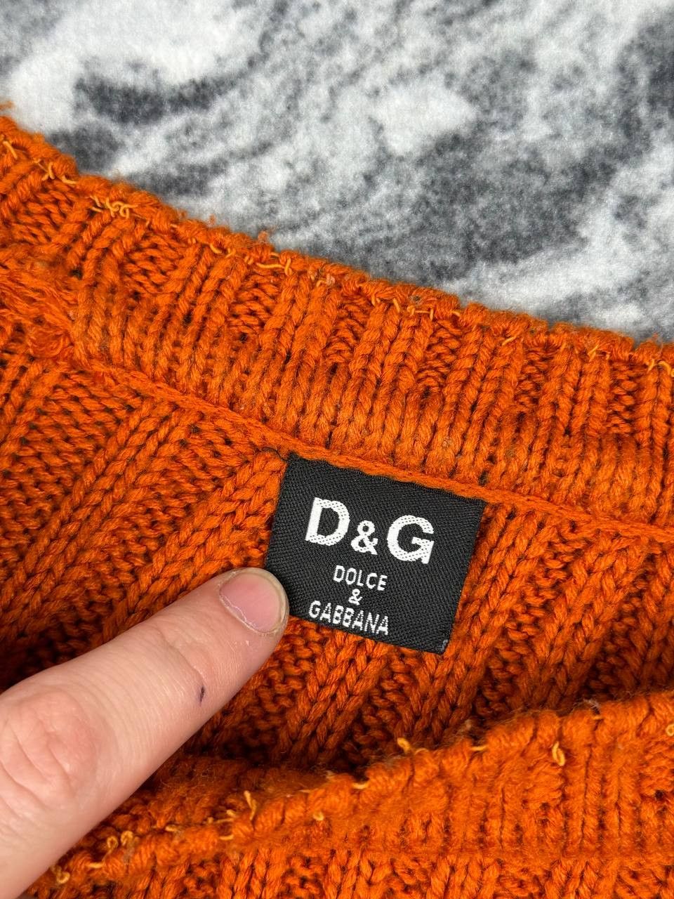 Dolce & Gabbana Vintage Dolce Gabbana Ribbed Knit Sweater 00s Size US XXL / EU 58 / 5 - 3 Thumbnail