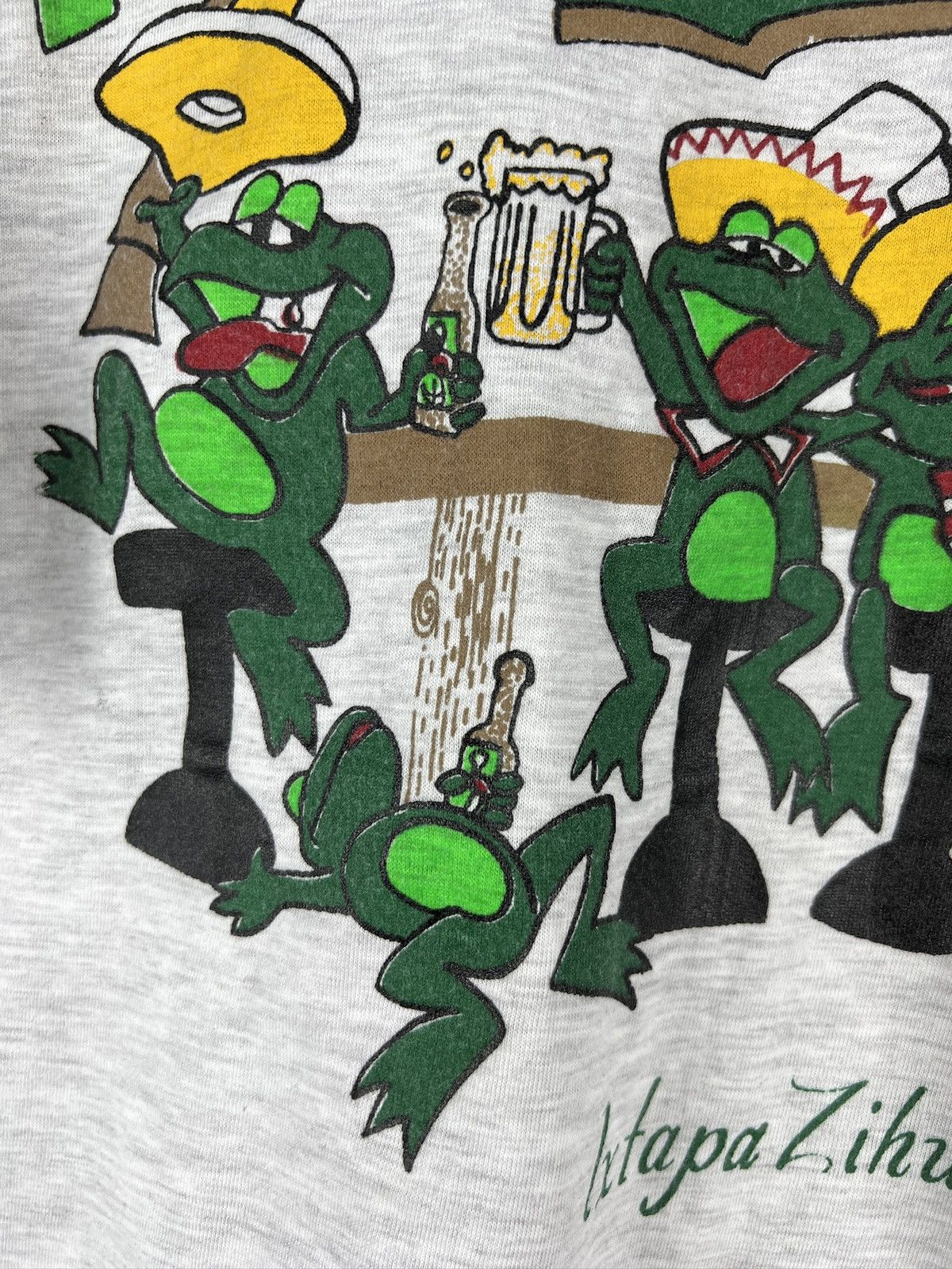 Band Tees Vintage single stitch 90s Senor Frogs humor tee y2k Size US XL / EU 56 / 4 - 5 Thumbnail