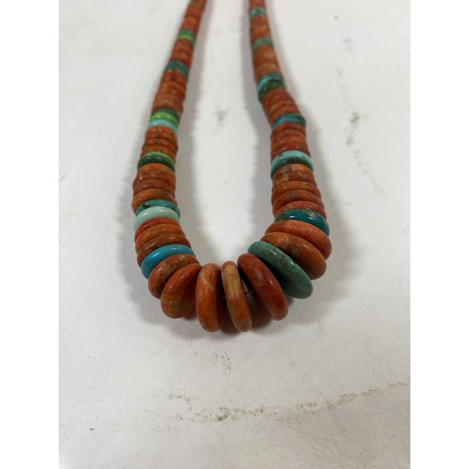 Other Turquoise Coral Necklace and Bracelet Set Sterling Southwest Size ONE SIZE - 7 Thumbnail