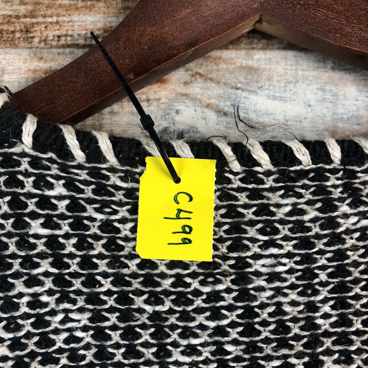 Homespun Knitwear × Japanese Brand DL Dude Uomo Vintage sweatshirt Gray Knitwear #C499 Size US L / EU 52-54 / 3 - 11 Thumbnail