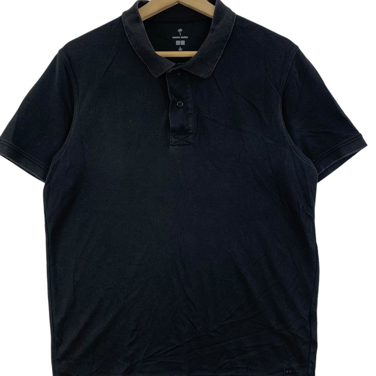 Uniqlo TOMAS MAIER x UNIQLO Collection Minimalist Polo Tee Shirt Size US L / EU 52-54 / 3 - 3 Thumbnail