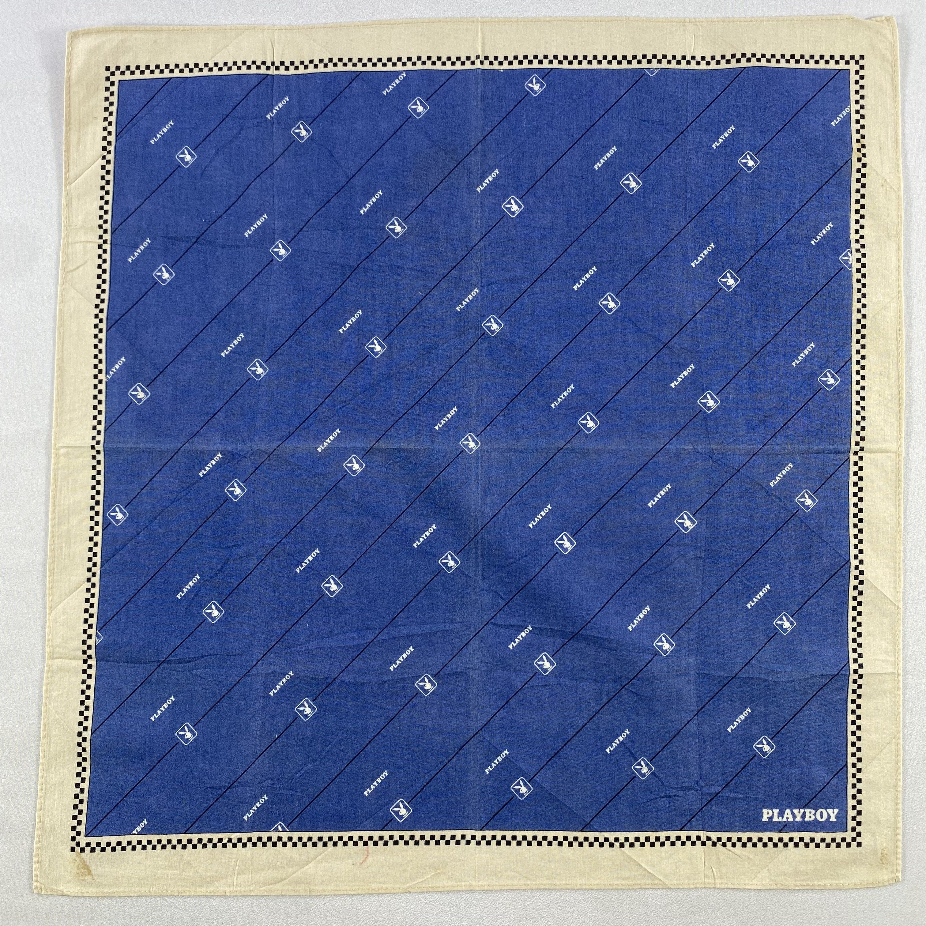 Playboy × Vintage Playboy Bandana/ Handkerchief / Neckerchief Size ONE SIZE - 1 Thumbnail