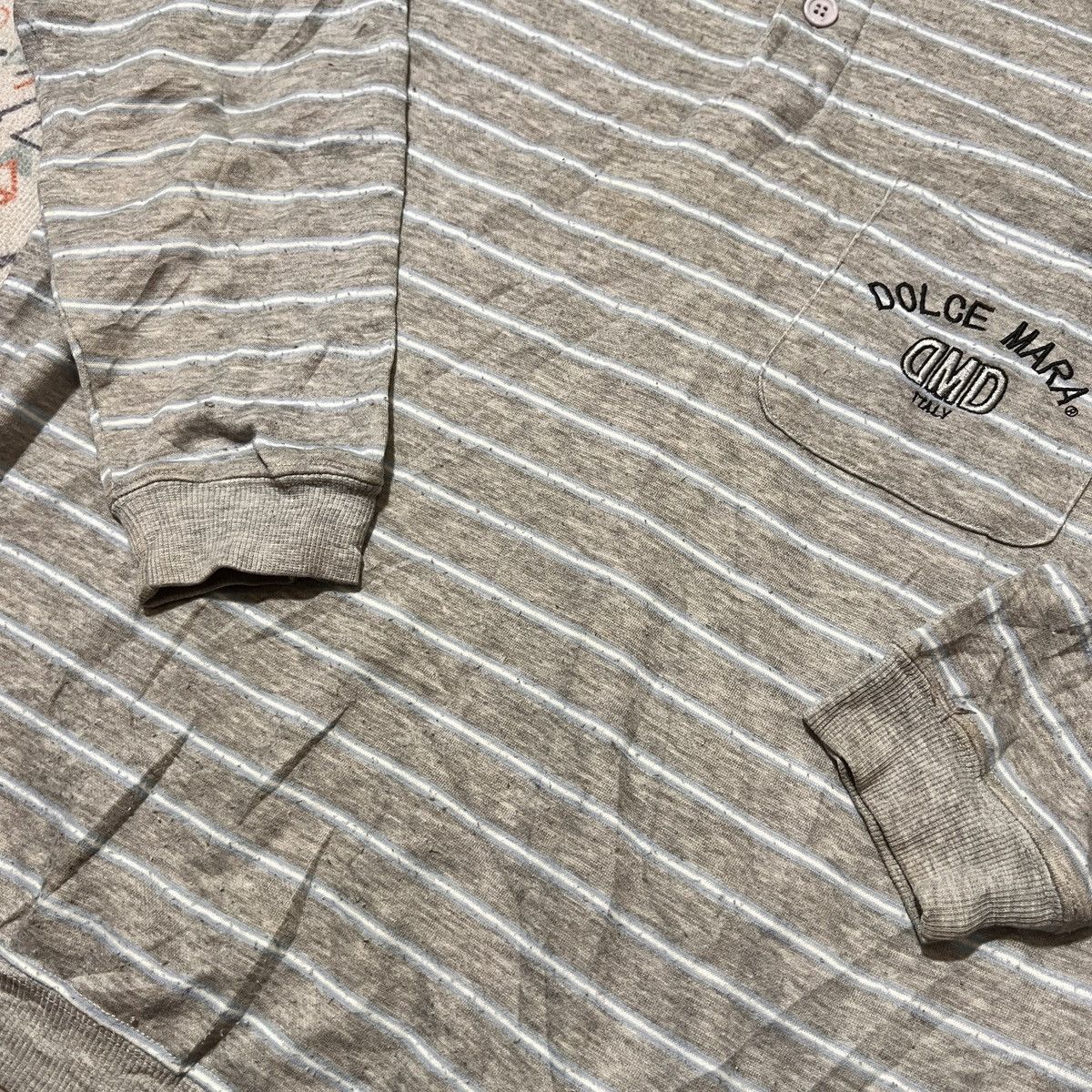 Designer × Other Italian Designer Stripe Long Sleeves Tee Size US M / EU 48-50 / 2 - 7 Thumbnail
