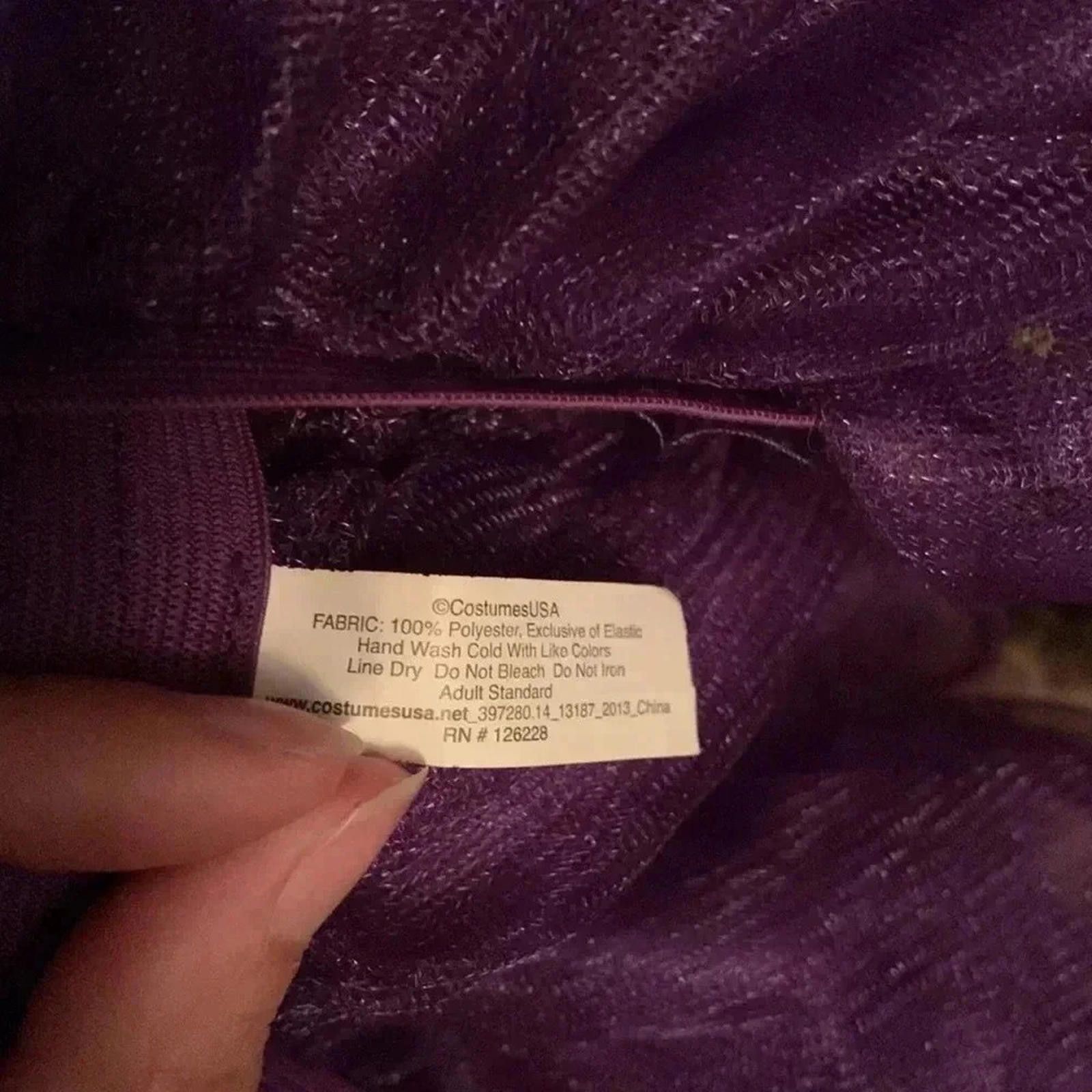 Designer Purple tutu peticoats Halloween Size ONE SIZE - 4 Thumbnail