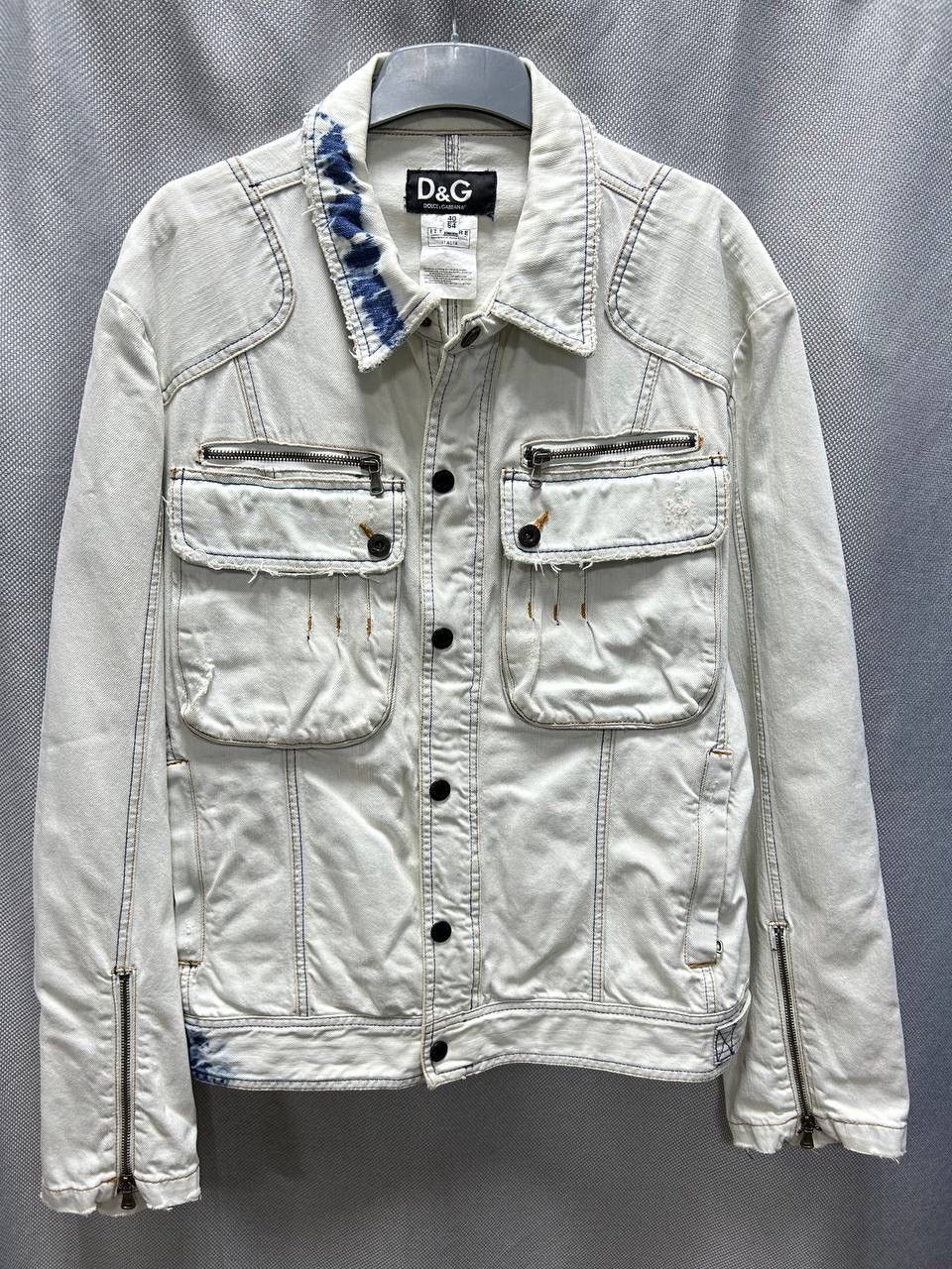 Dolce & Gabbana Vintage Dolce & Gabbana denim Jacket Size US XL / EU 56 / 4 - 1 Thumbnail