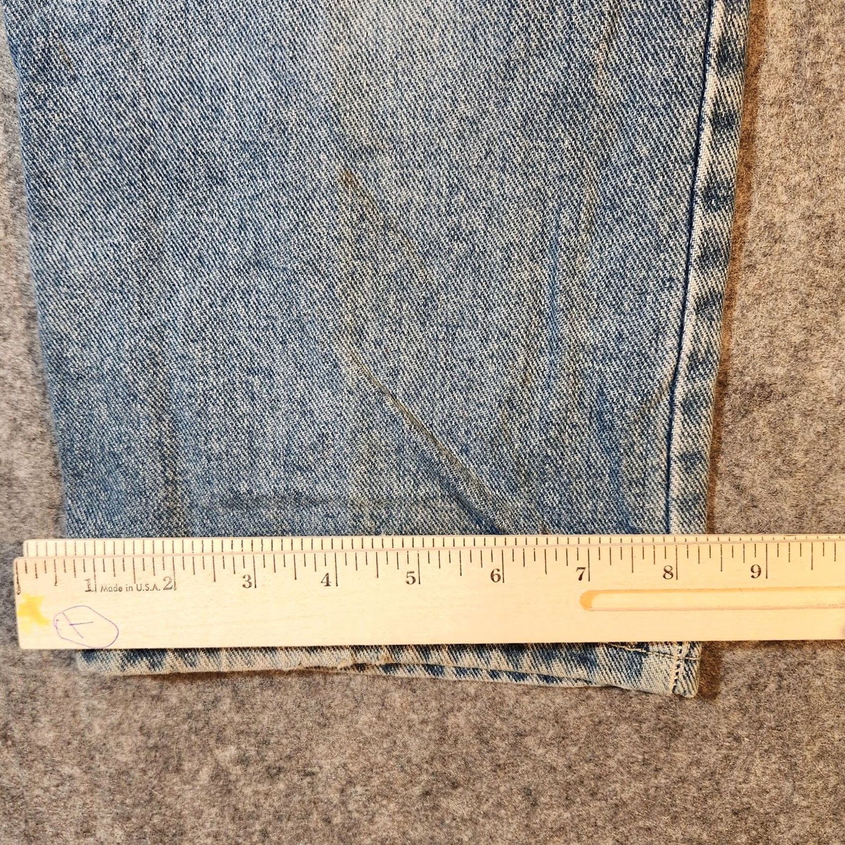 Vintage Vintage NY Jeans New York & Company Jeans Womens 12 Blue Original Denim Pants Straight Regular 30x30.5 Womens Size 34" / US 12 / IT 48 - 7 Thumbnail