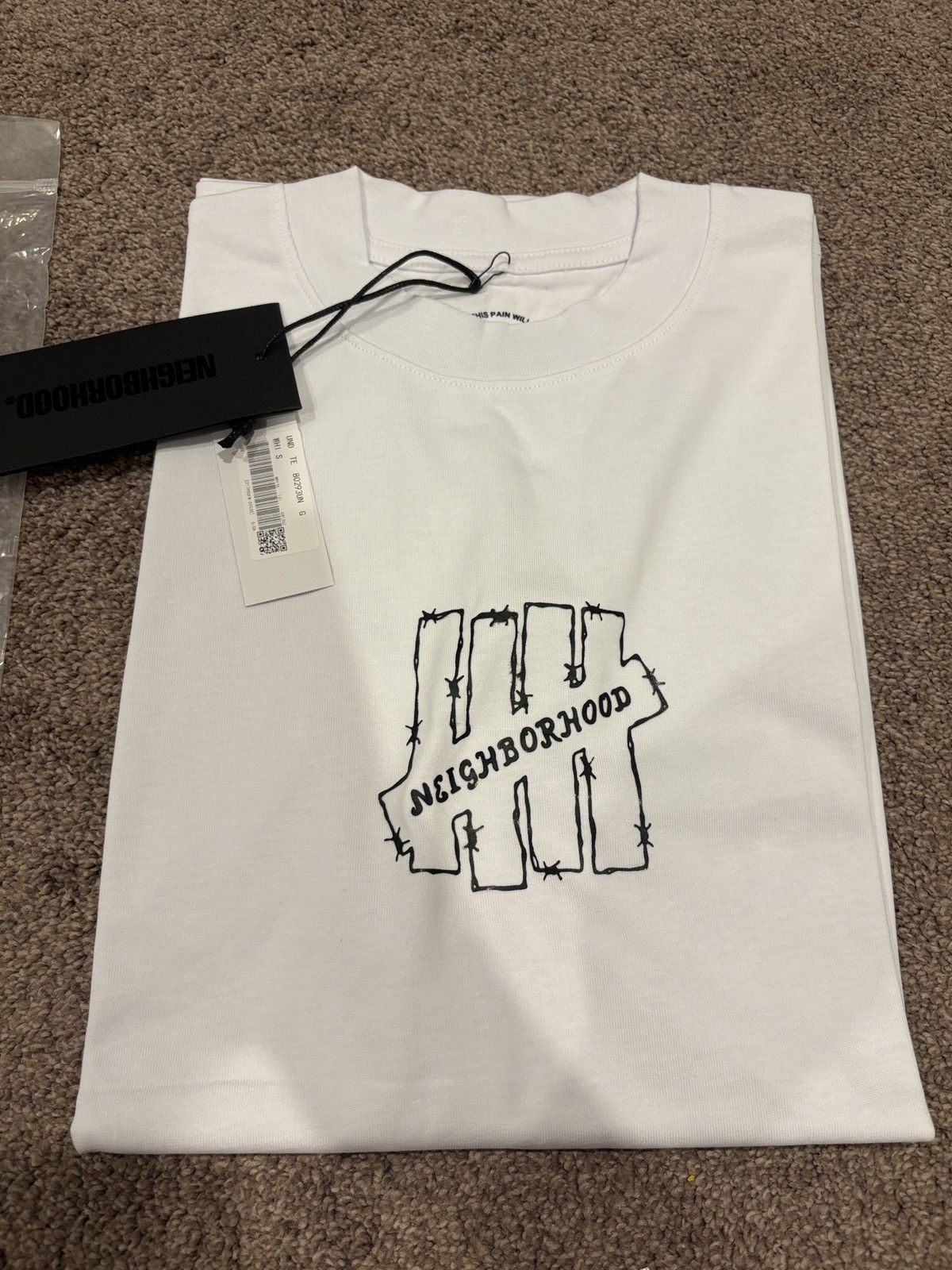 Neighborhood Brand new Neighborhood X Undefeated tshirt small Size US S / EU 44-46 / 1 - 3 Thumbnail