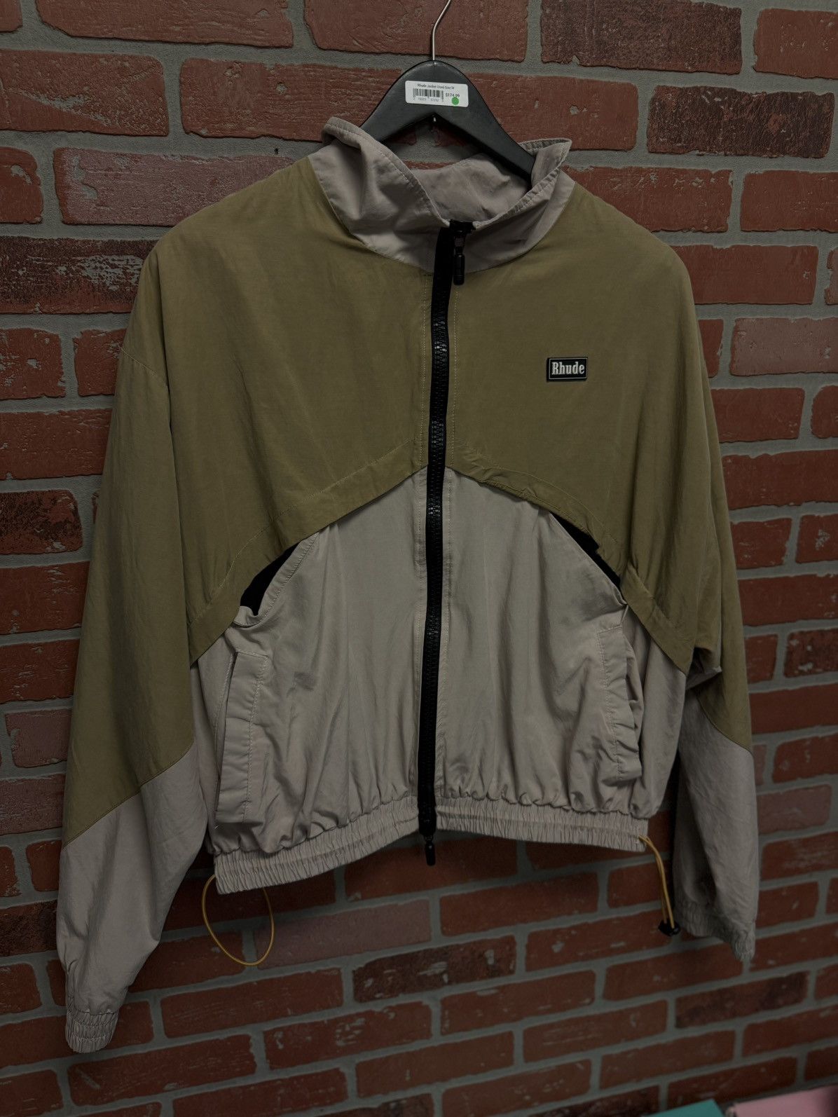 Rhude Rhude Tan Flight Jacket Size M Zip Up Size US M / EU 48-50 / 2 - 2 Thumbnail