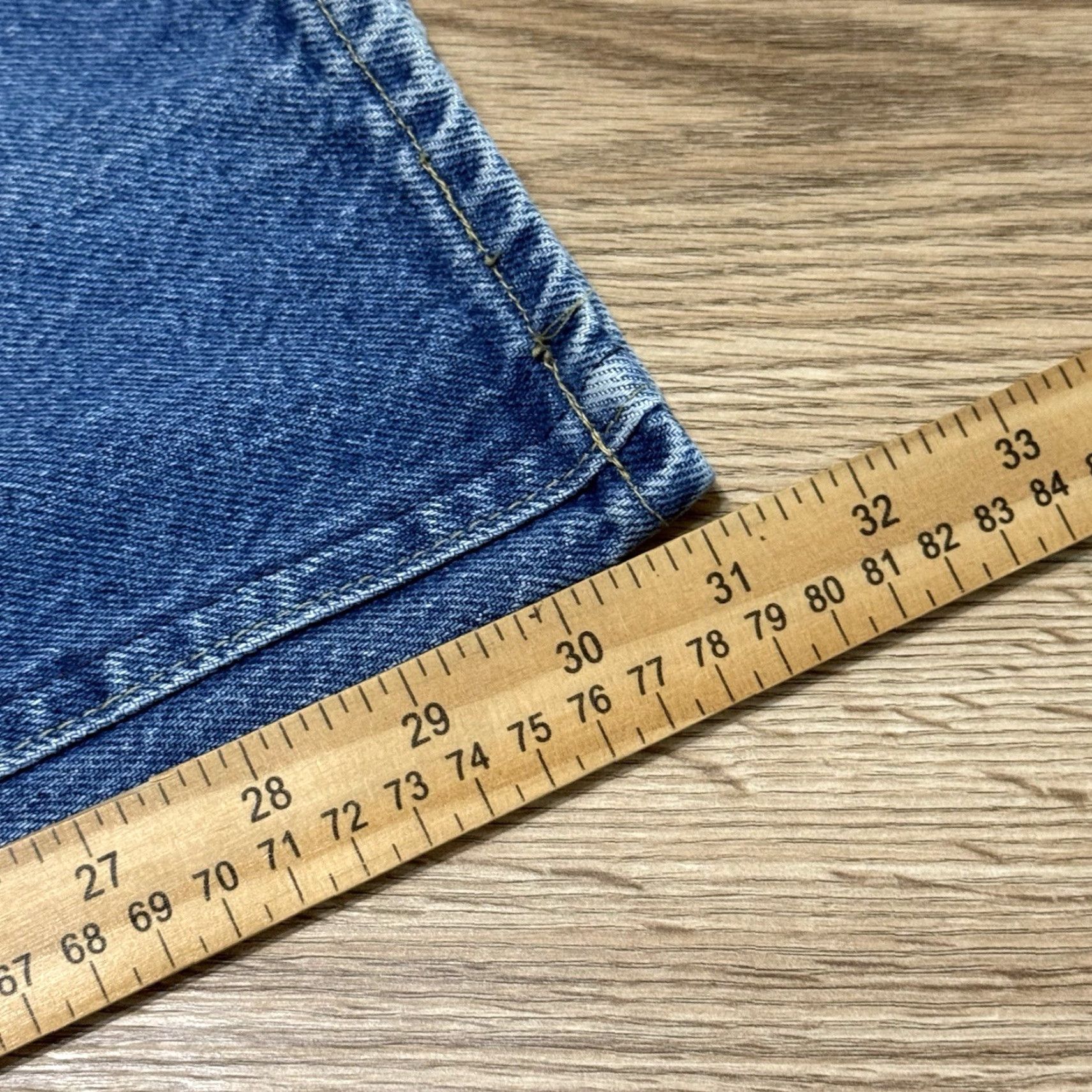 Lee Vtg Lee Riders Jeans Women’s 14M Made In USA Blue Denim Straight 31in Inseam Womens Jeans Size 36" / US 14 / IT 50 - 7 Thumbnail