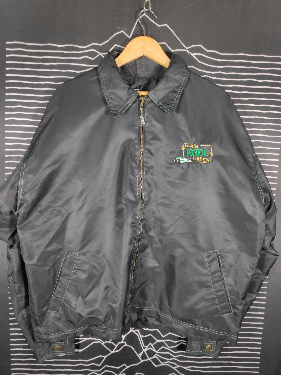 Vintage Vtg 90 Team Kool Green Racing Motorsport Jacket Size XL Size US XL / EU 56 / 4 - 4 Thumbnail