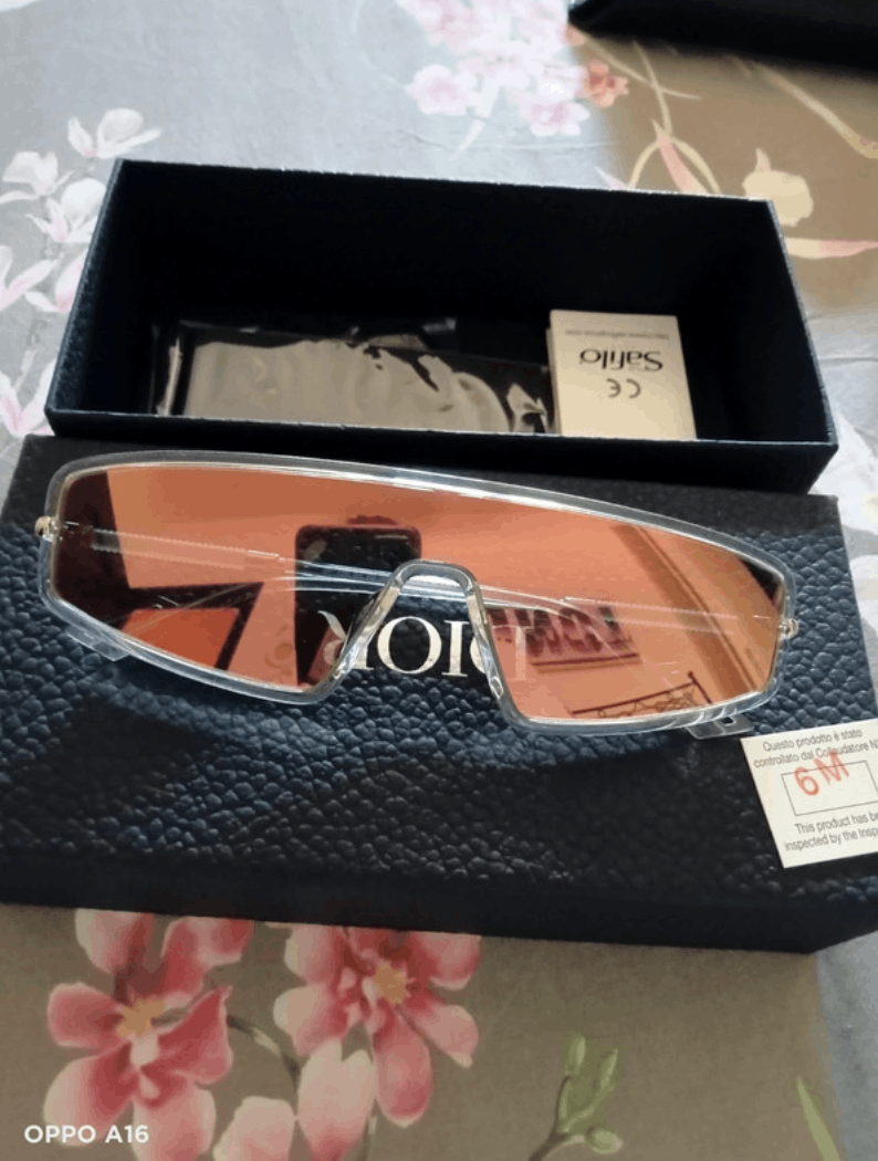 Christian Dior Monsieur × Dior × Vintage DIOR Sunglasses Mercure Wrap Shield Mask Ski Bike Pop Size ONE SIZE - 1 Thumbnail