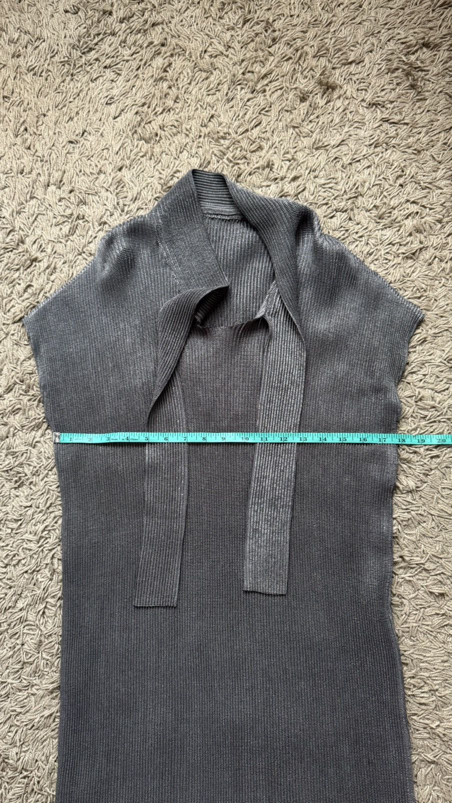 Pleats Please Issey Miyake Sleeveless Dress With Tie Neck Inspired Pleats Please Miyake Size M / US 6-8 / IT 42-44 - 12 Thumbnail