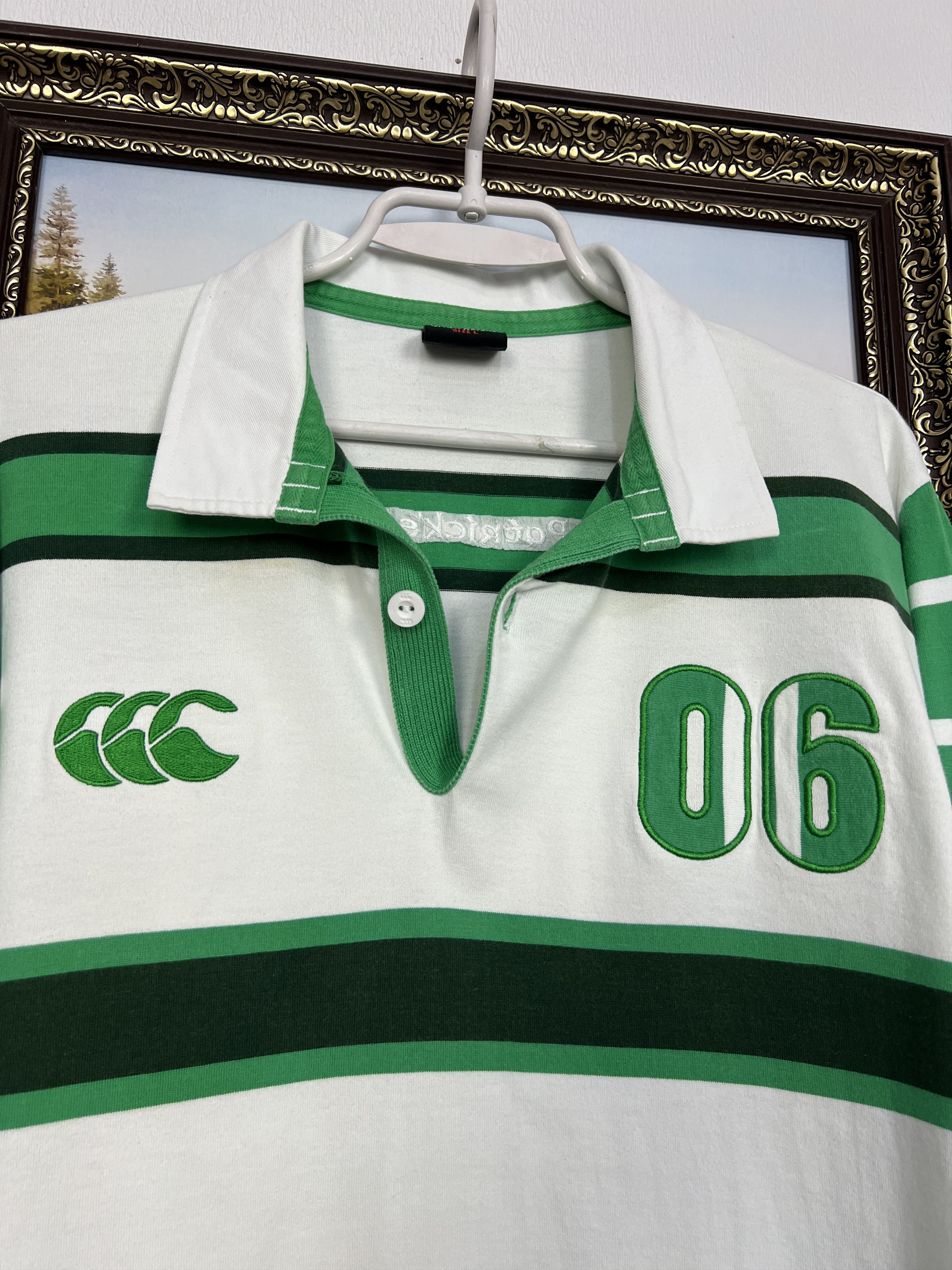 Canterbury of New Zealand London Irish St Patricks Day Rugby Union Shirt Jersey Size US L / EU 52-54 / 3 - 3 Thumbnail