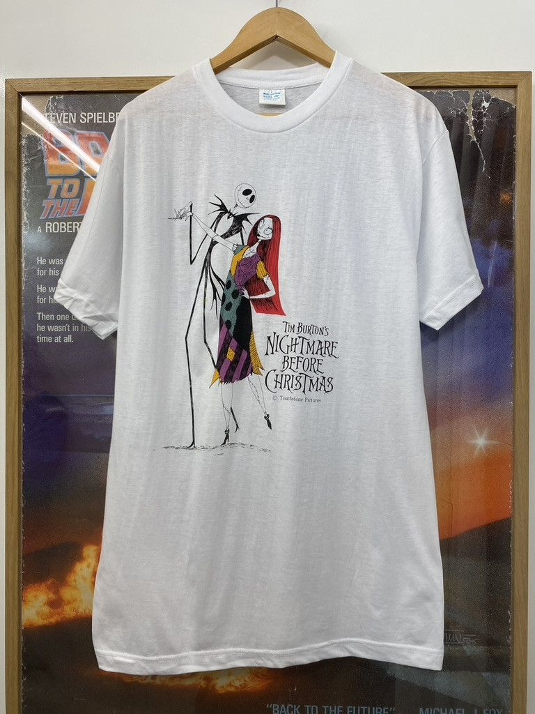 Vintage 1997 Vintage The Nightmare Before Christmas Movie Promo Tee Size US L / EU 52-54 / 3 - 1 Thumbnail
