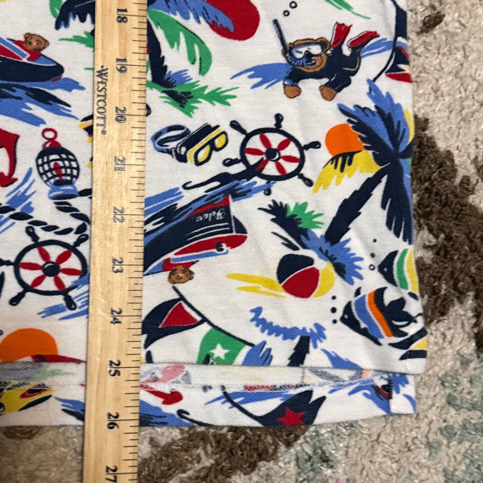 Polo Ralph Lauren Polo Ralph Lauren Shirt Polo Bear Surf Nautical AOP Large Size US L / EU 52-54 / 3 - 8 Thumbnail