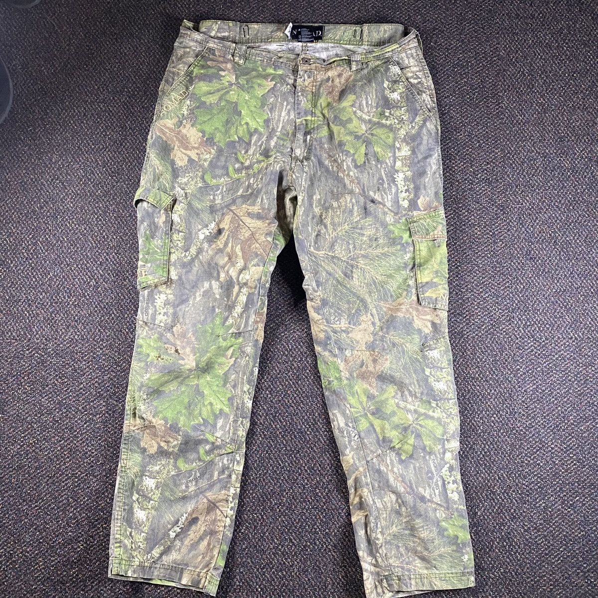 Vintage Vintage Camo Baggy Cargo Pants Size US 36 / EU 52 - 1 Thumbnail