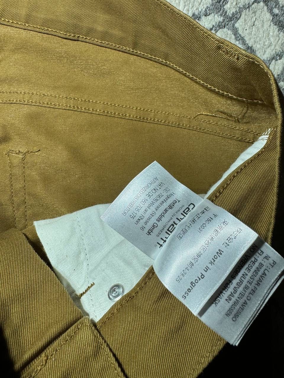 Carhartt × Carhartt Wip Carhartt WIP Vintage Streetwear Casual Pants Beige Size US 30 / EU 46 - 9 Thumbnail