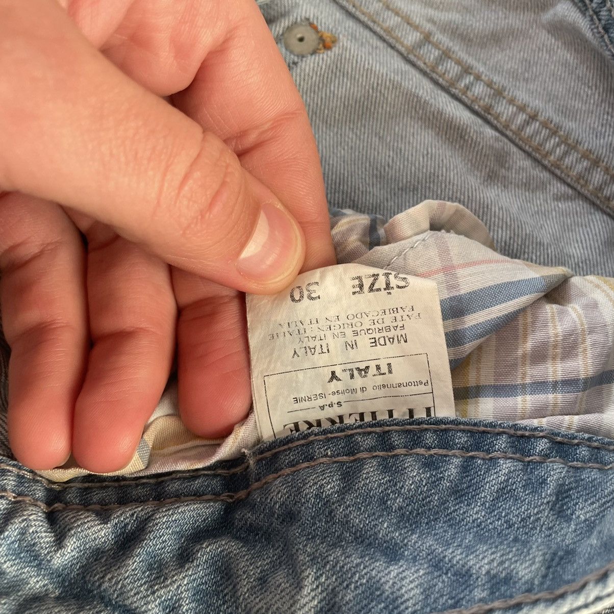 Dolce & Gabbana × Vintage Vintage D&G Dolce Gabbana shorts denim jeans big logo beach Size 30" / US 8 / IT 44 - 5 Thumbnail