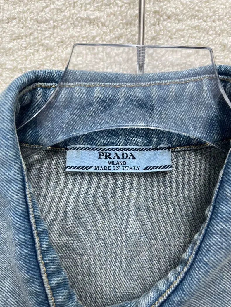 Prada Prada Blue classic triangle mark pocket short sleeves Size US S / EU 44-46 / 1 - 4 Thumbnail
