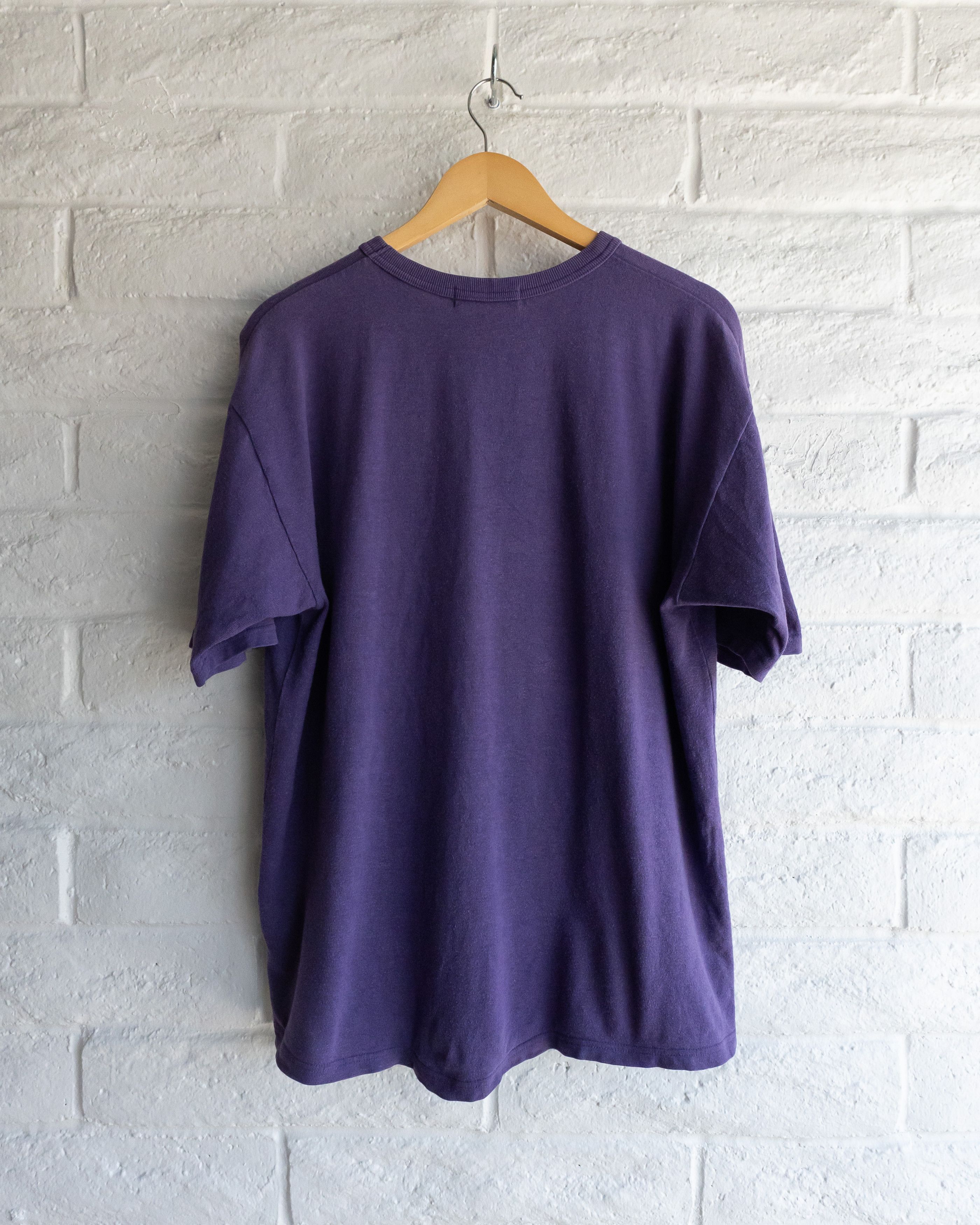 Bape Bape Baseball Apehead A Bath Ape T Shirt Y2K Men's L Purple Size US L / EU 52-54 / 3 - 8 Thumbnail