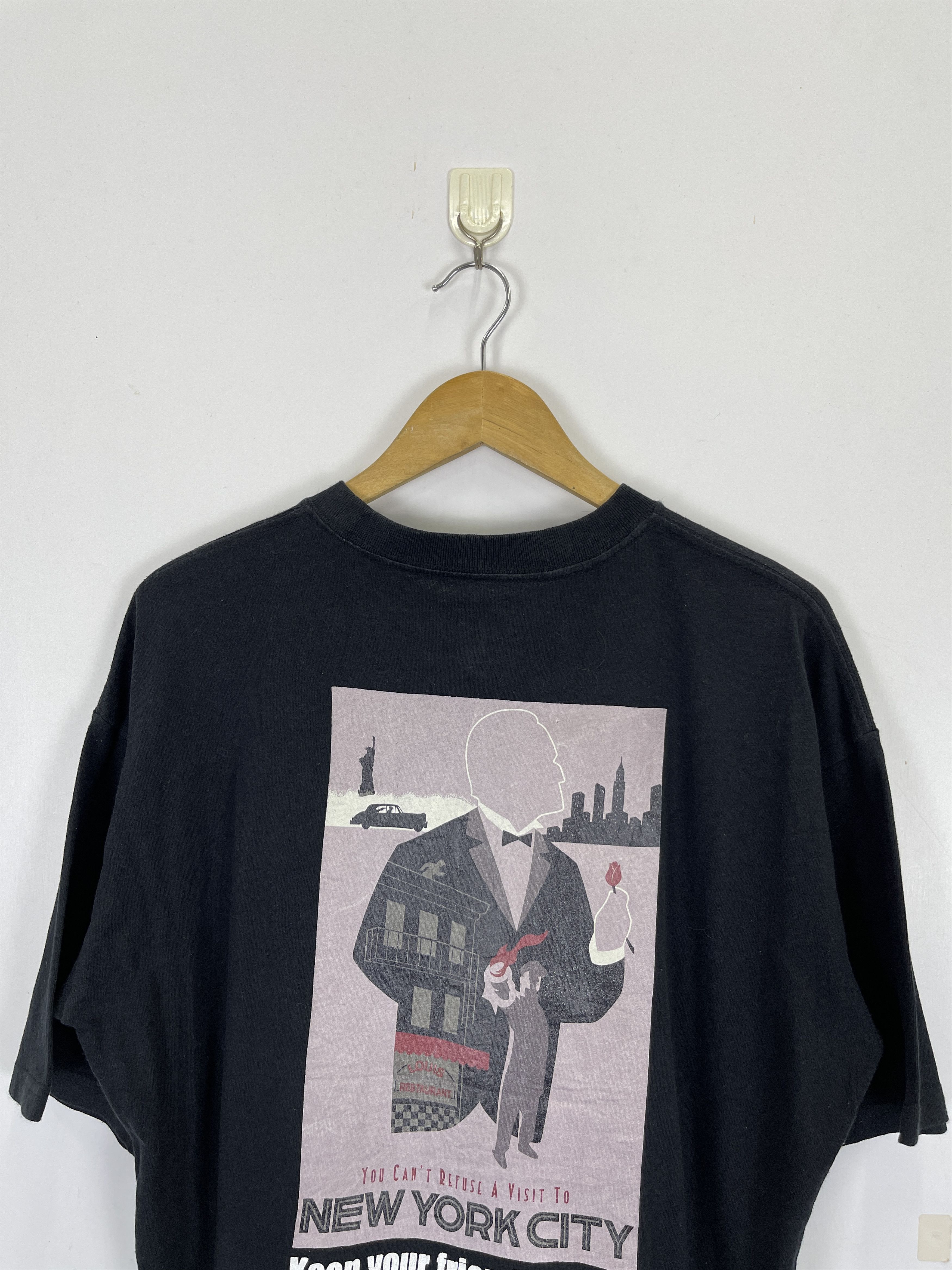 Vintage The Godfather Movie T-Shirt TA0422 Size US L / EU 52-54 / 3 - 4 Thumbnail
