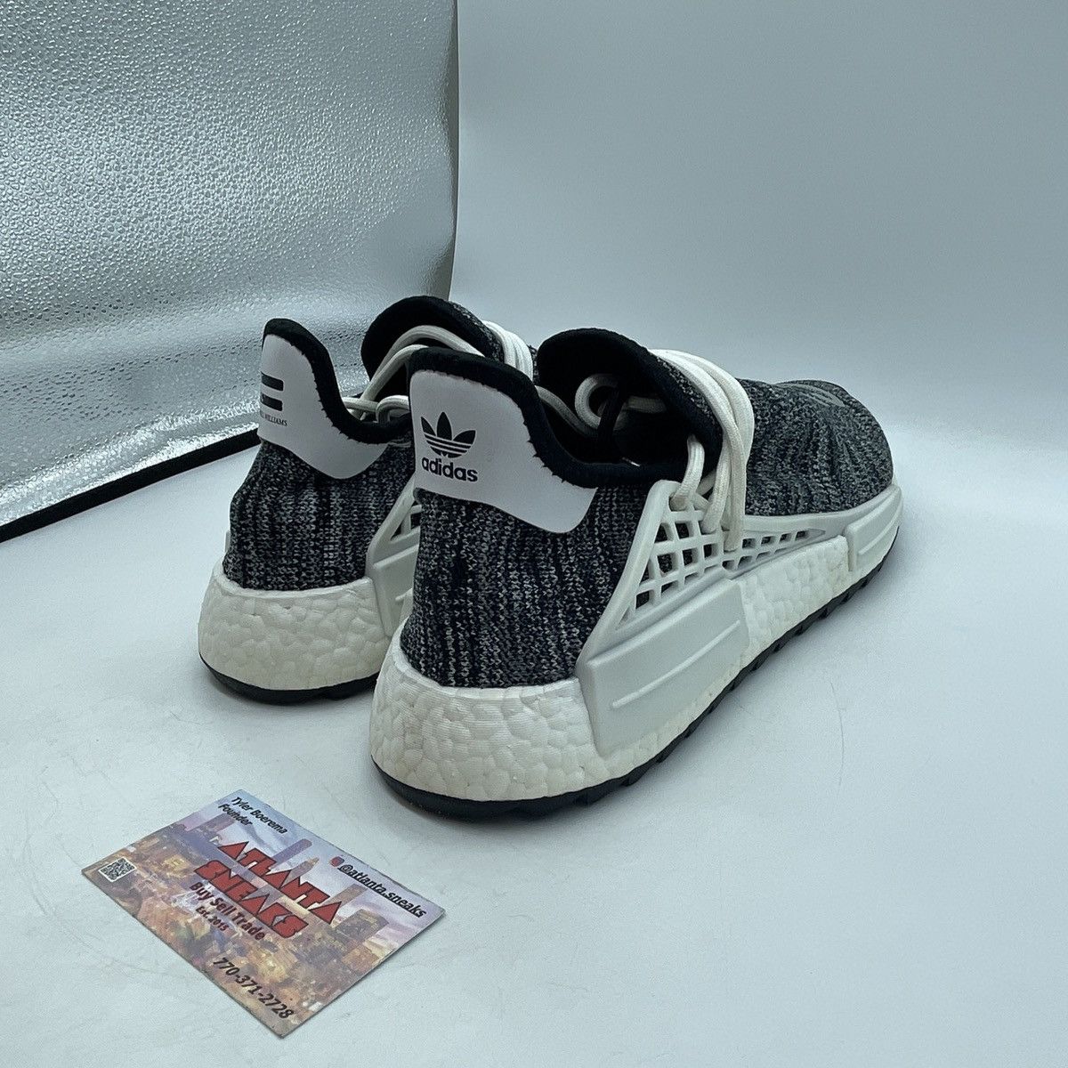 Adidas Pharrell x NHD human race trail Oreo Size US 9 / EU 42 - 5 Thumbnail