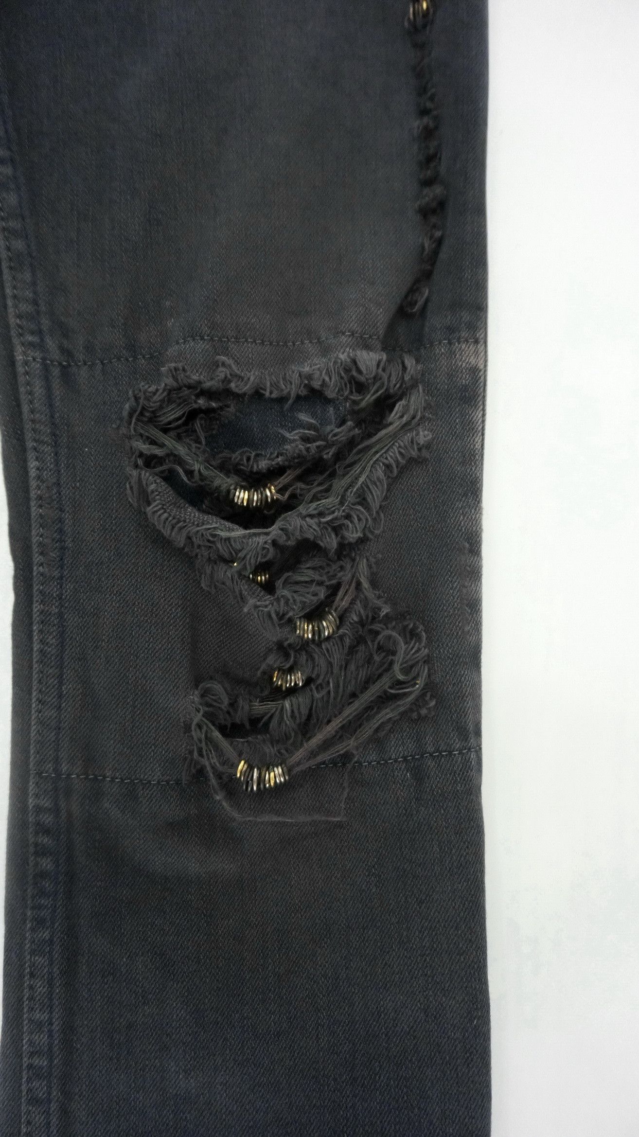 If Six Was Nine 🔥 IF SIX WAS NINE MANIAC Mud Max SBCM0305ADK Flared Jeans Size US 28 / EU 44 - 8 Thumbnail