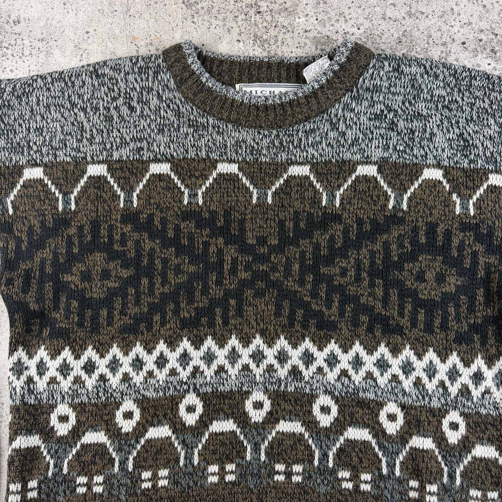 Vintage Vintage Preppy sweater Michael Gerald Sweater Size Medium Size US M / EU 48-50 / 2 - 4 Thumbnail