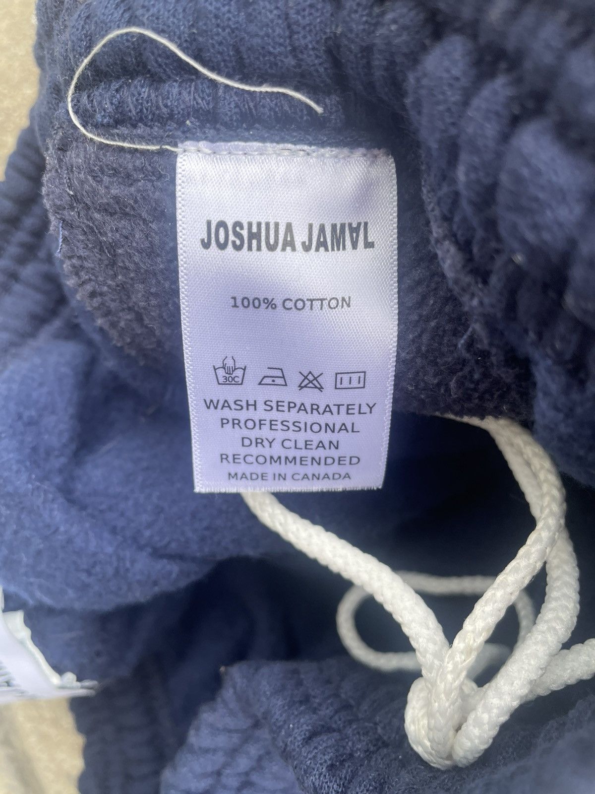 Joshua Jamal Joshua Jamal "NBHD" Cotton Navy Shorts Size US 32 / EU 48 - 7 Thumbnail