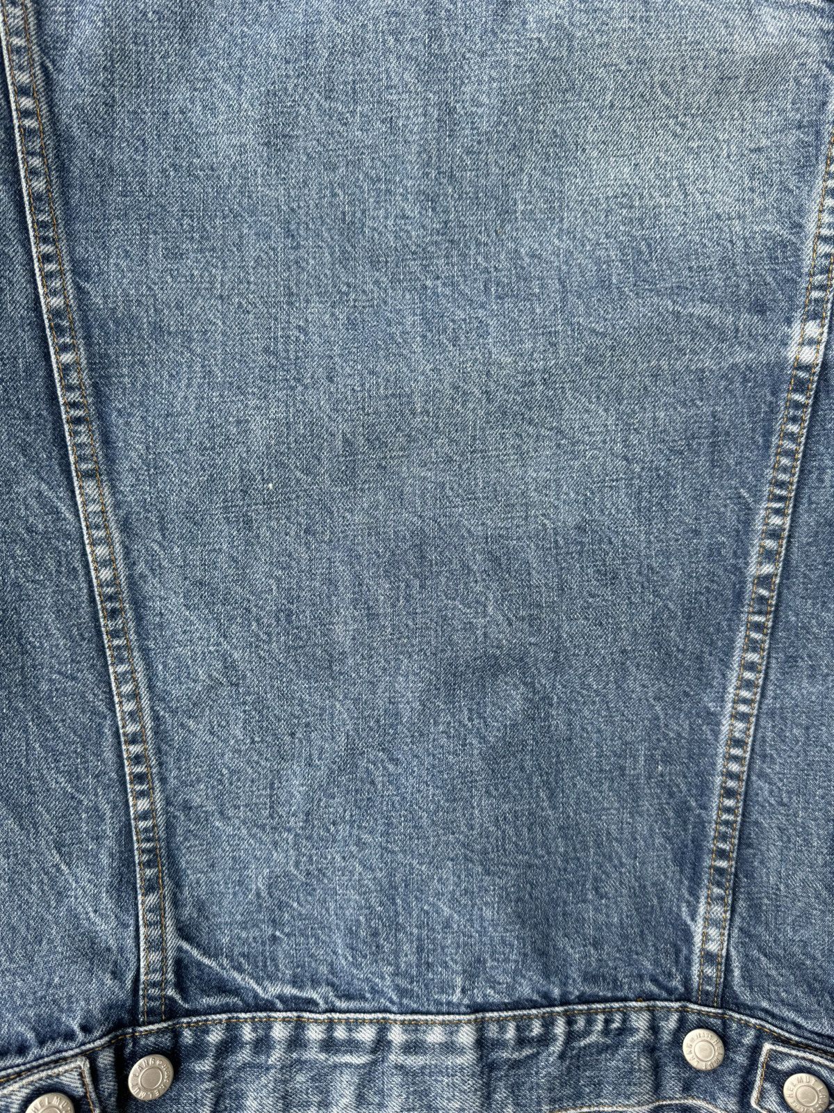 Helmut Lang Helmut Lang 1999 Type III Thrashed Blue Trucker Jacket Size US S / EU 44-46 / 1 - 8 Thumbnail