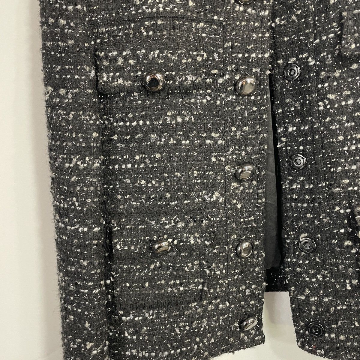 Liu Jo Liu Jo Women Crop Knit Jacket Italy Size 40/M Acrylic Wool Size M / US 6-8 / IT 42-44 - 3 Thumbnail
