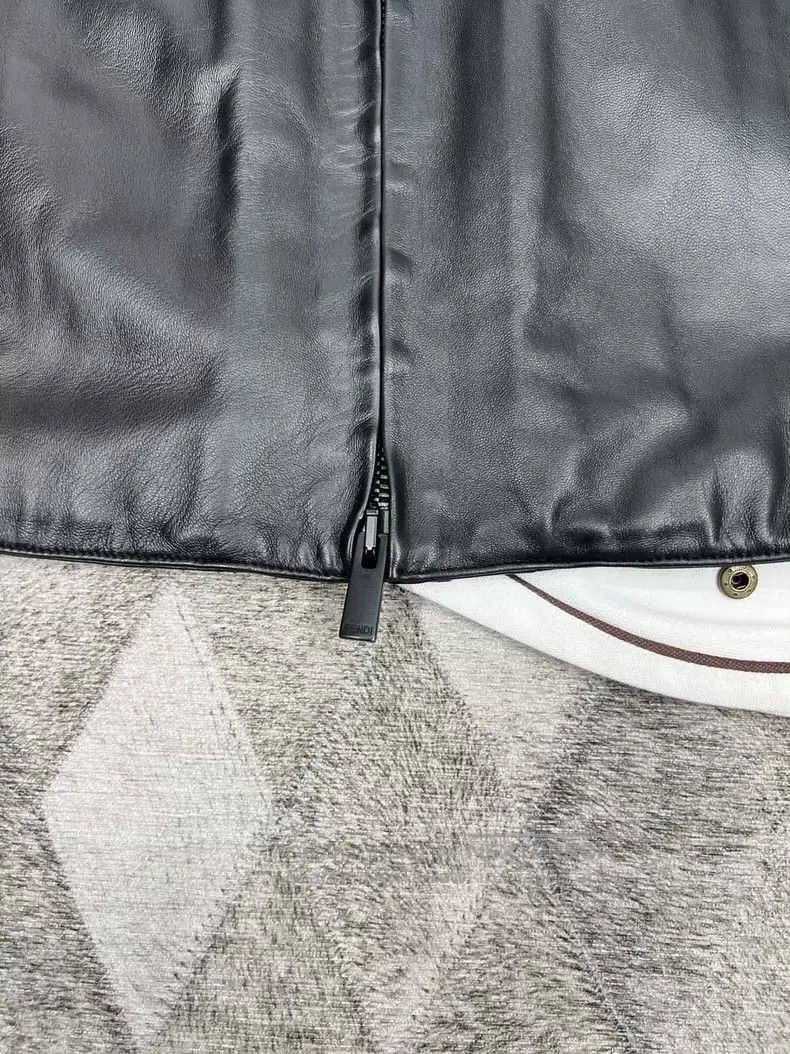 Fendi Fendi Little Monster Leather Jacket Size US M / EU 48-50 / 2 - 3 Thumbnail