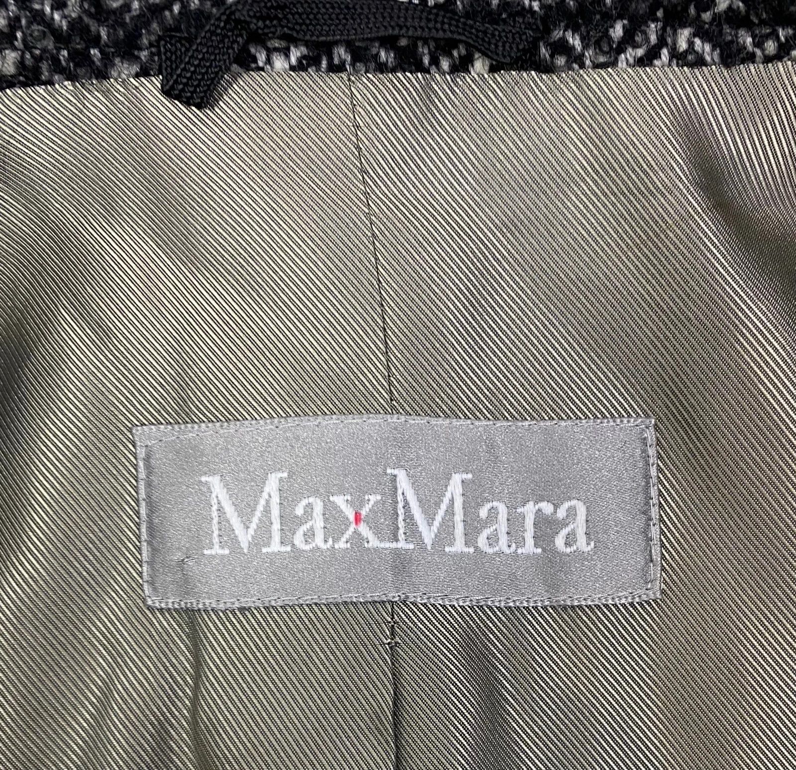Max Mara Max Mara Wool Alpaca Blazer size GB10 US8 Size M / US 6-8 / IT 42-44 - 8 Thumbnail