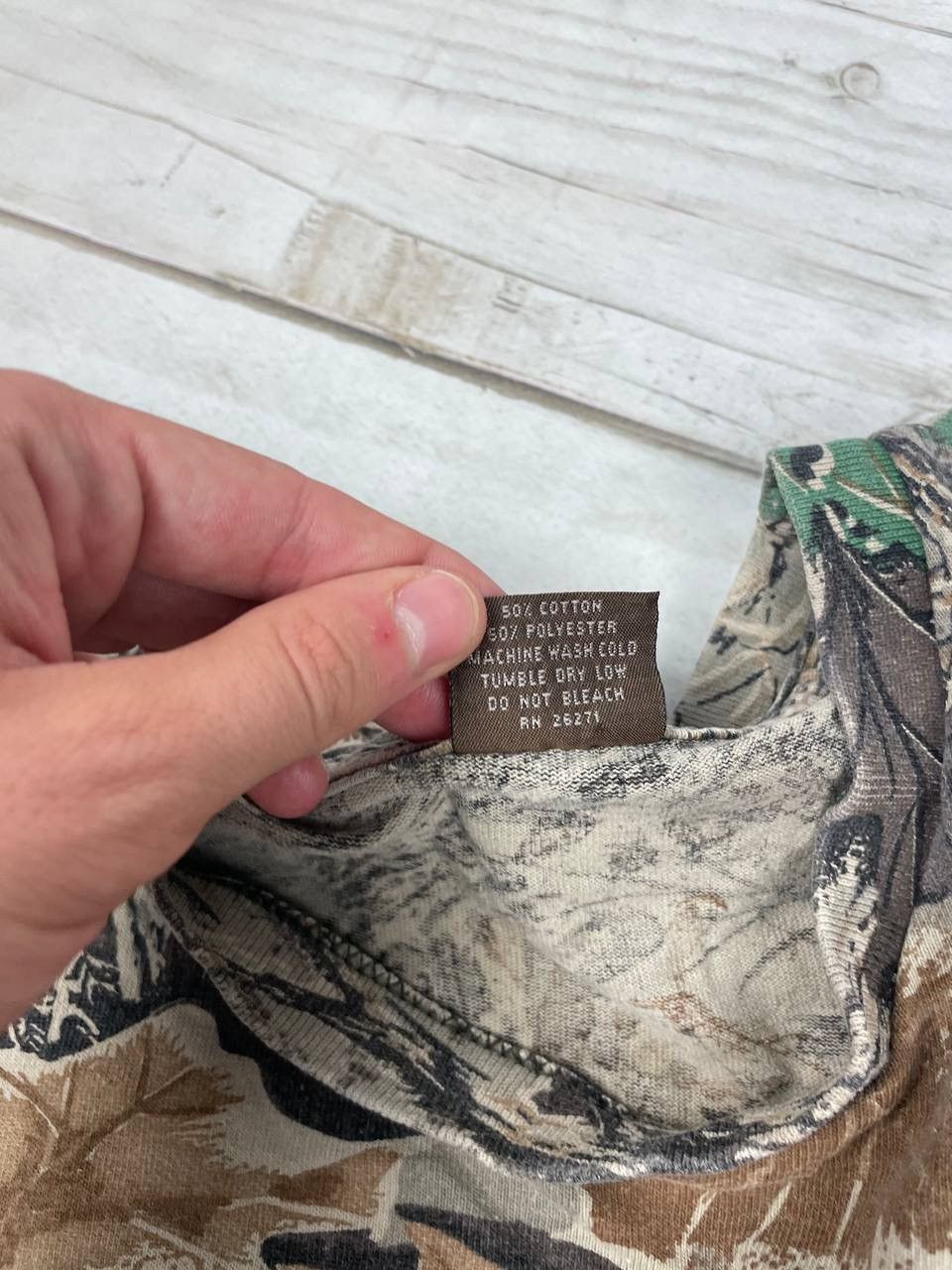 Realtree Vintage Realtree Camo 90s T Shirt Army Military Size US L / EU 52-54 / 3 - 7 Thumbnail