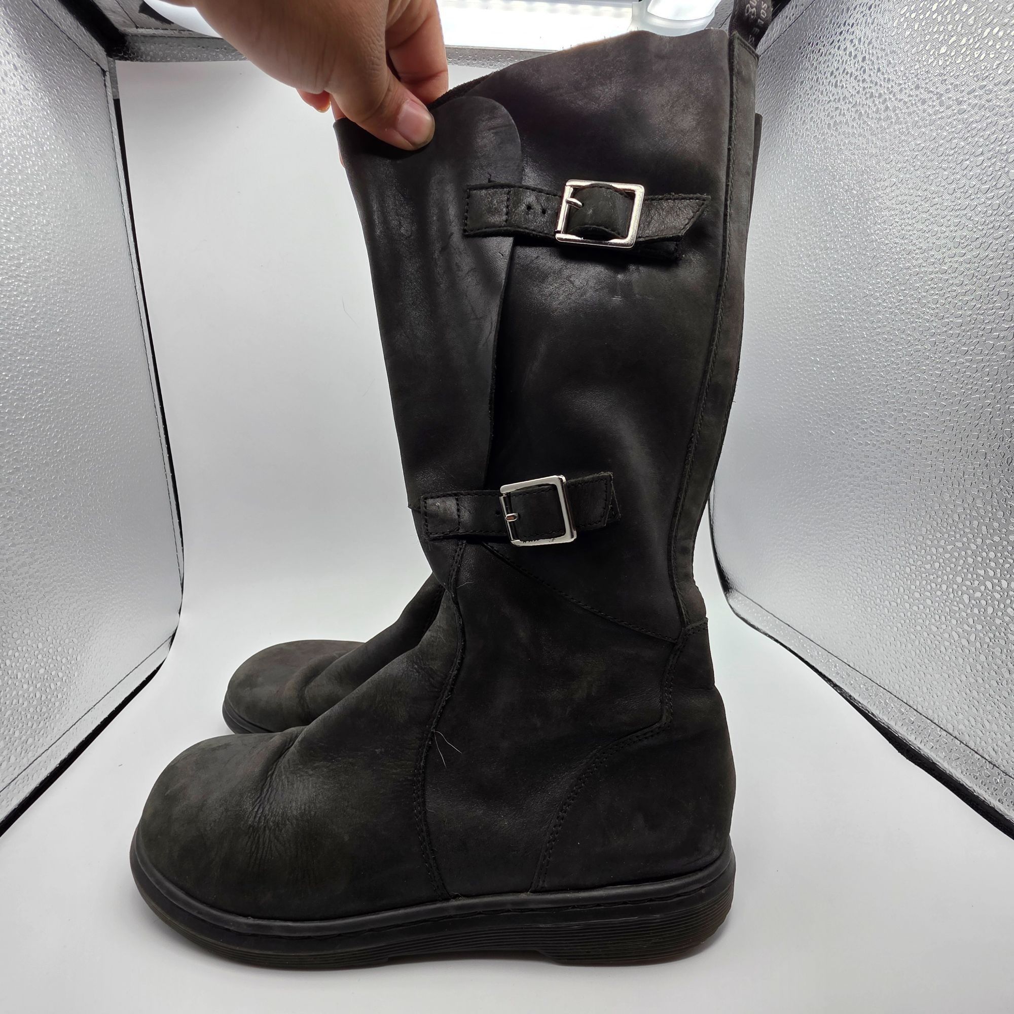 Dr. Martens Dr Martens Caite Womens Size 6 Black Mid Calf Soft Leather Z Size US 6 / IT 36 - 13 Thumbnail