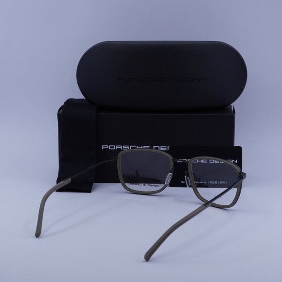 Porsche Design Porsche Design P8365 E Eyeglasses Dark Grey/Black 53mm Size ONE SIZE - 11 Thumbnail