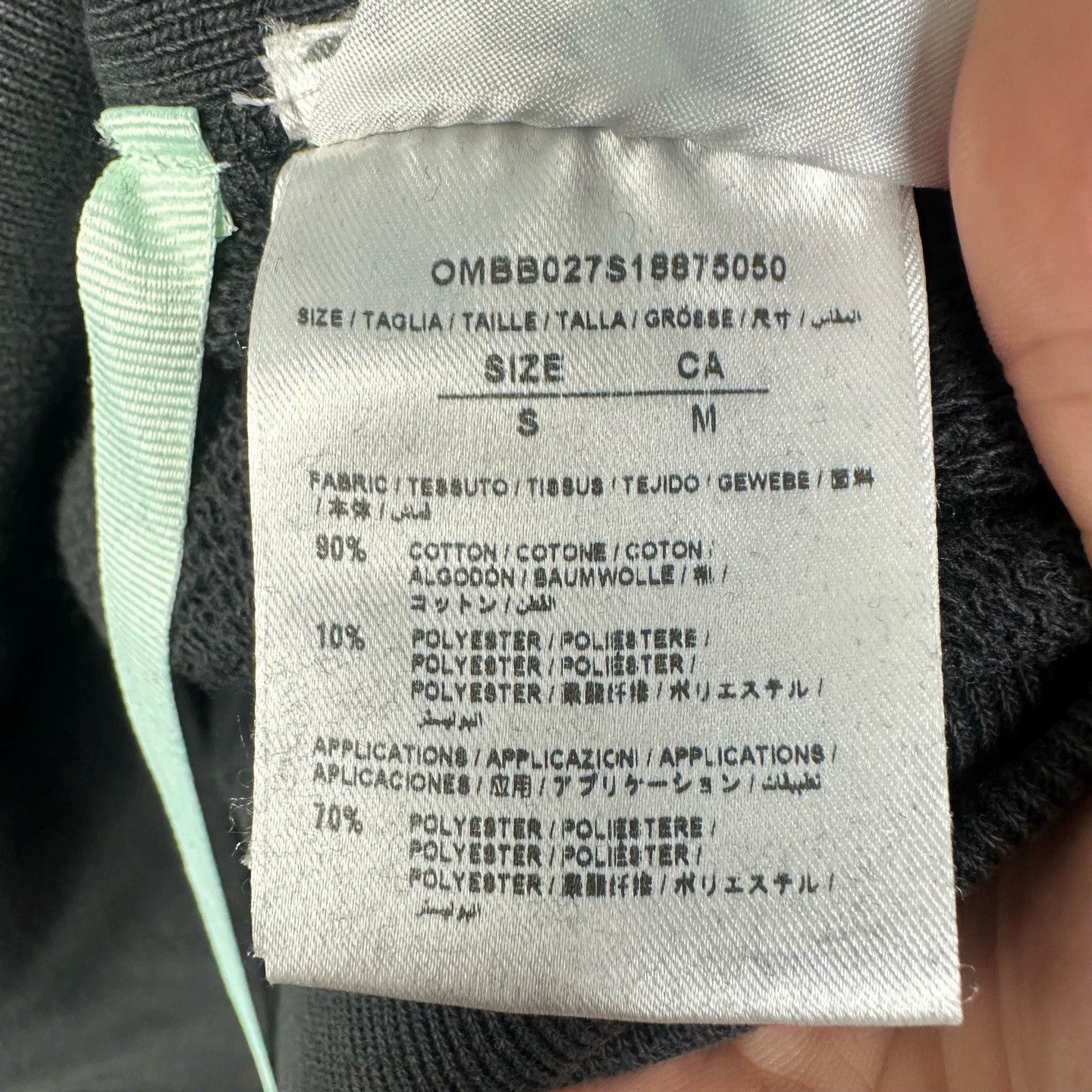 Off-White off white x champion hoodie in black Size US S / EU 44-46 / 1 - 5 Thumbnail