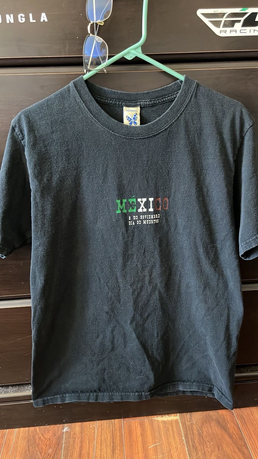 Japanese Brand × Vintage × Vlone Vintage Day Of The Dead Mexico Tee Size US M / EU 48-50 / 2 - 1 Thumbnail