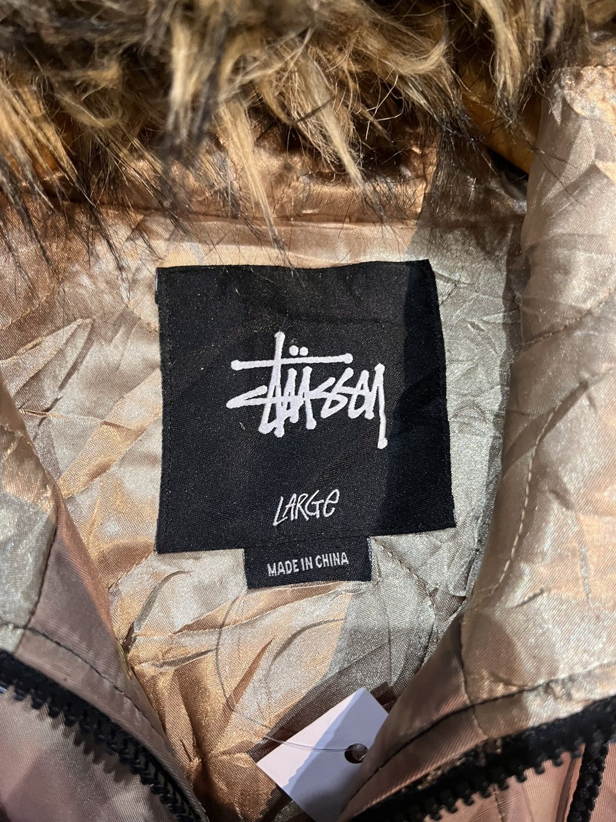 Stussy Stussy Down Jacket Cammouflage Size US L / EU 52-54 / 3 - 2 Thumbnail