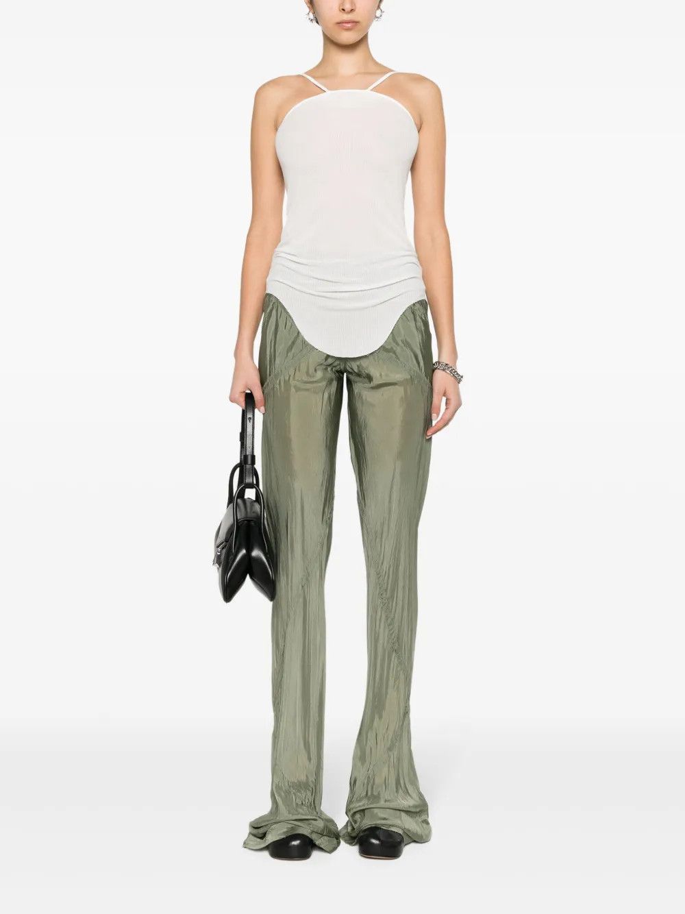 Rick Owens o1y0126 Tank Top in White Size M / US 6-8 / IT 42-44 - 5 Thumbnail