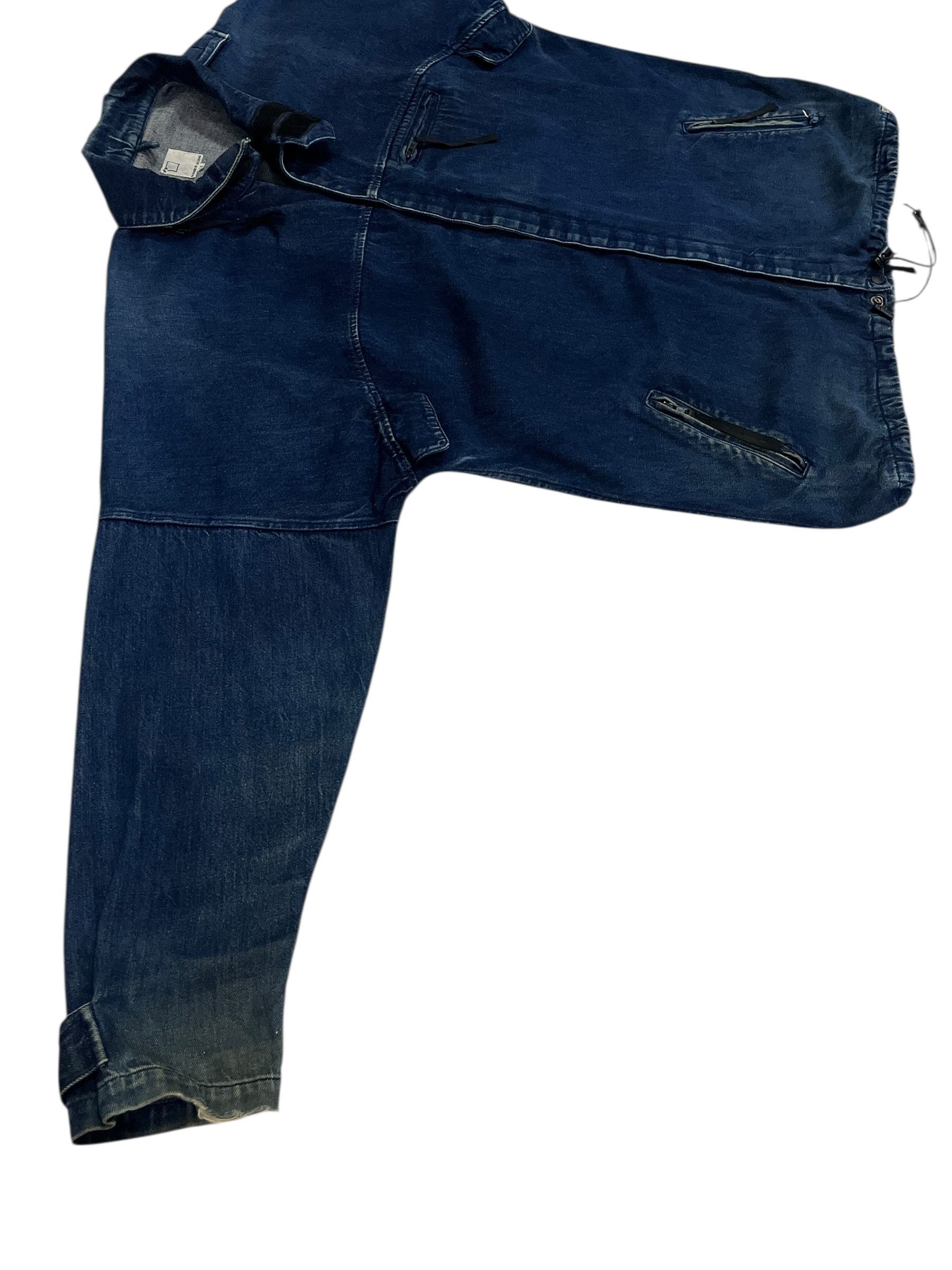 Number (N)ine Number (N)ine #9 Blue Denim Oversized Baggy Jacket Size US M / EU 48-50 / 2 - 4 Thumbnail