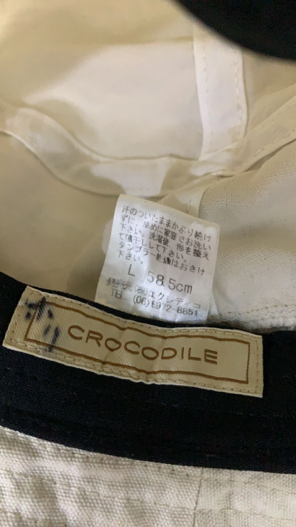 Other Rare Vintage CROCODILE Bucket Hat, Crocodile Hat Cap(1141) Size ONE SIZE - 4 Thumbnail