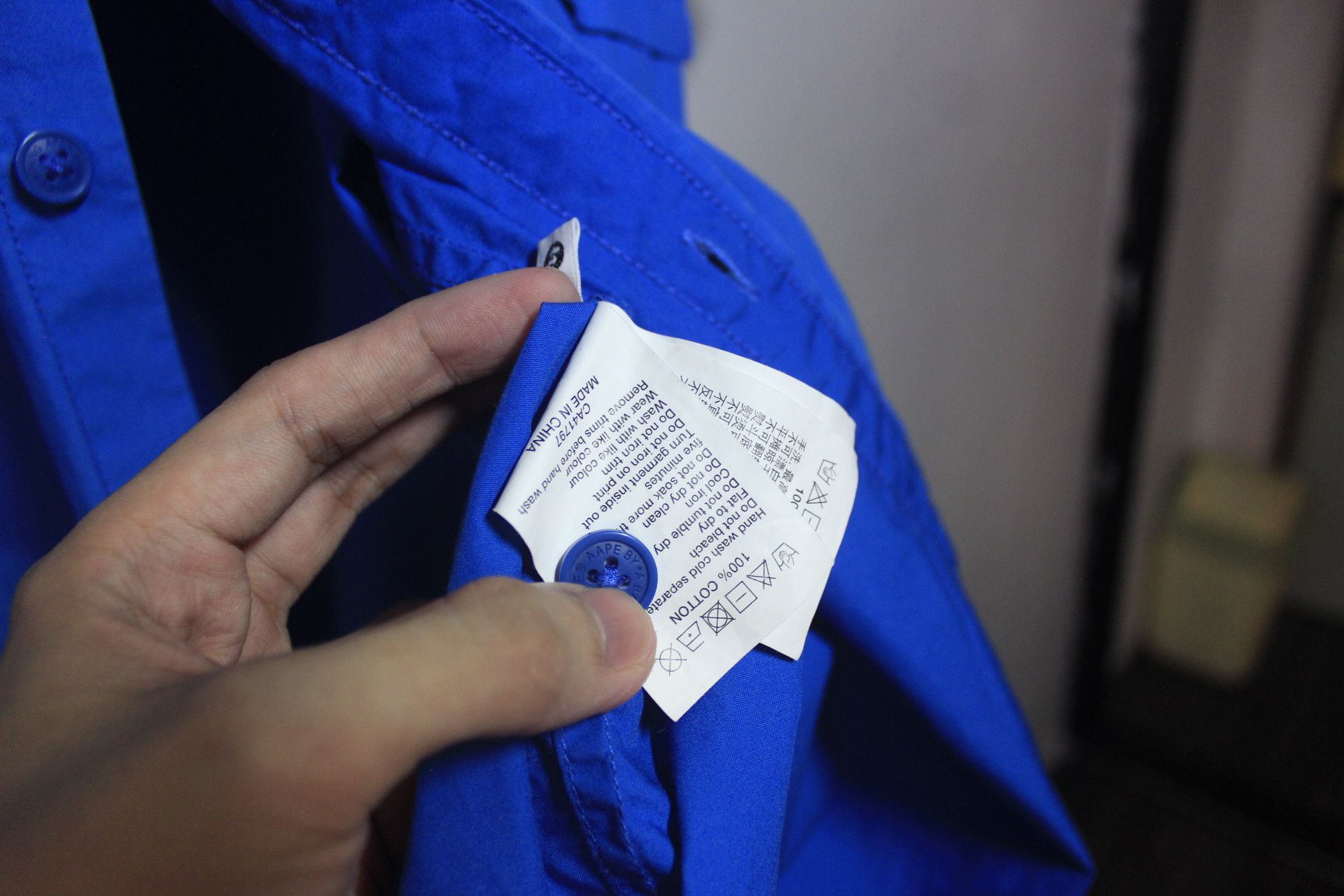 Aape AAPE Utility Button Down Shirt Size US M / EU 48-50 / 2 - 6 Thumbnail