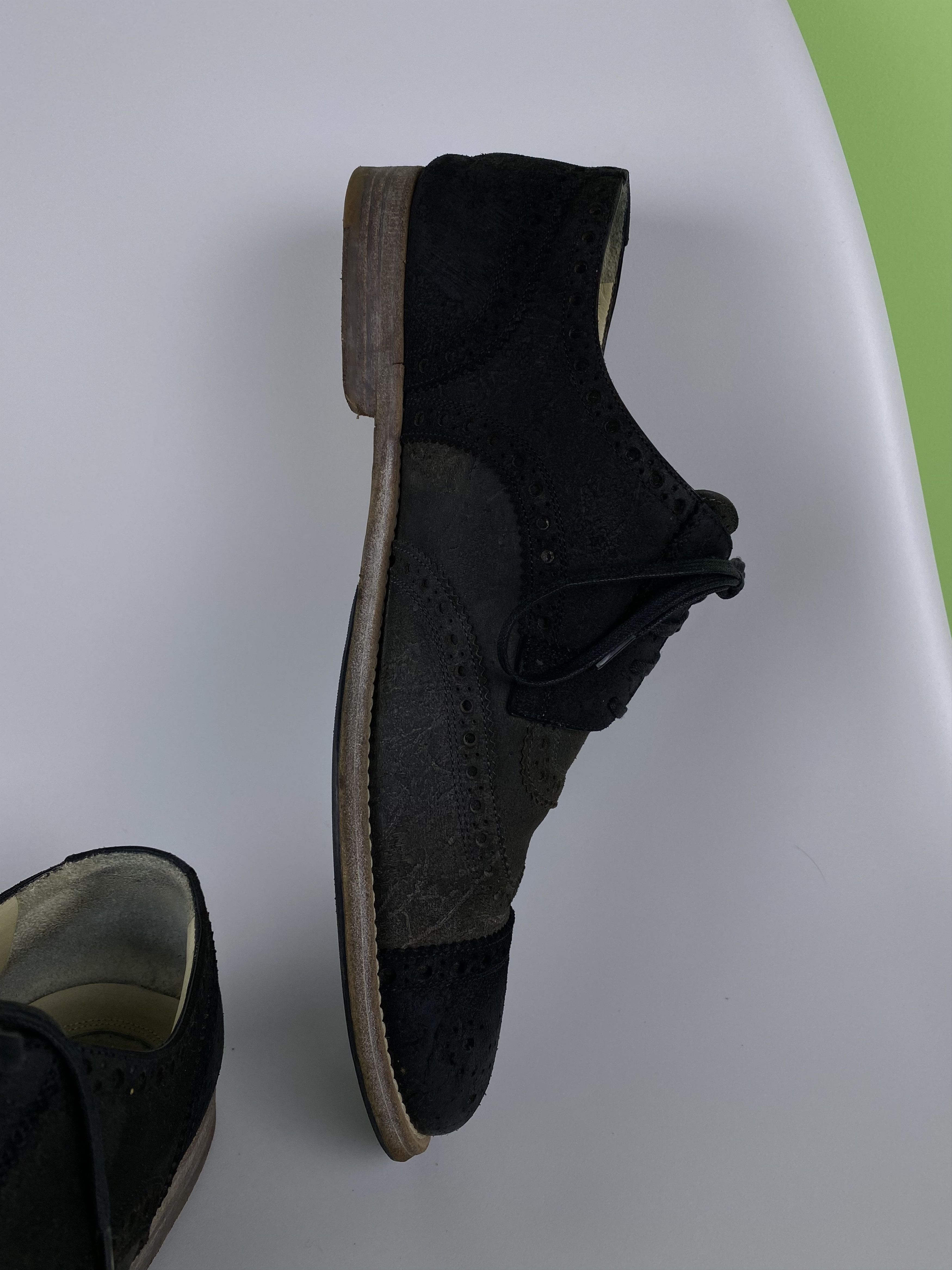 Dolce & Gabbana Dolce & Gabbana Oxford Wingtip Brogues Derby Brown Shoes Size US 7.5 / EU 40-41 - 10 Thumbnail