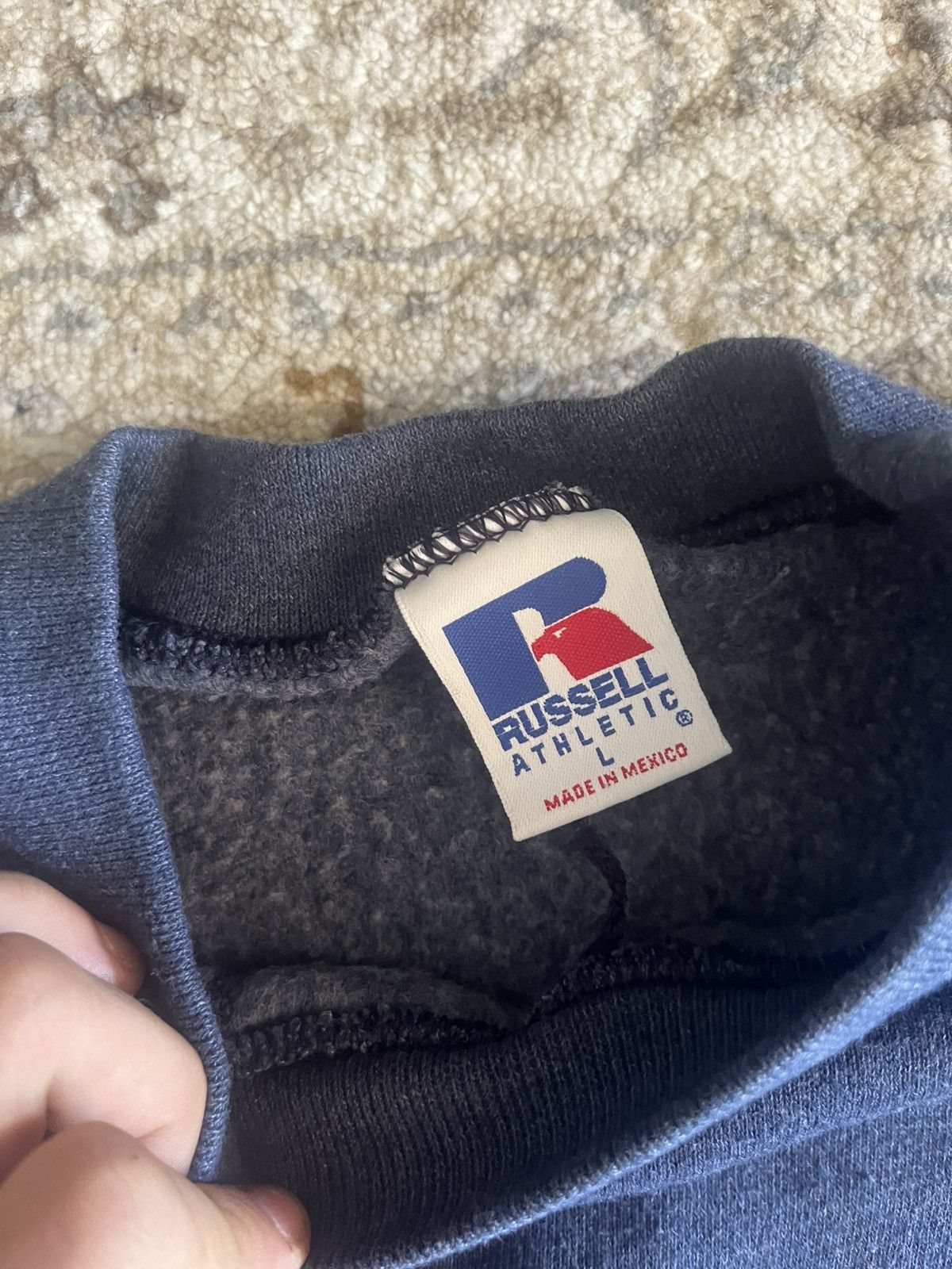 Russell Athletic RUSSEL VINTAGE CREWNECK BLUE L Size US L / EU 52-54 / 3 - 4 Thumbnail