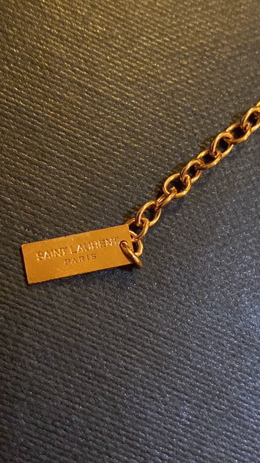 Saint Laurent Paris Saint Laurent Long Curb Chain Necklace in Metal Size ONE SIZE - 7 Thumbnail