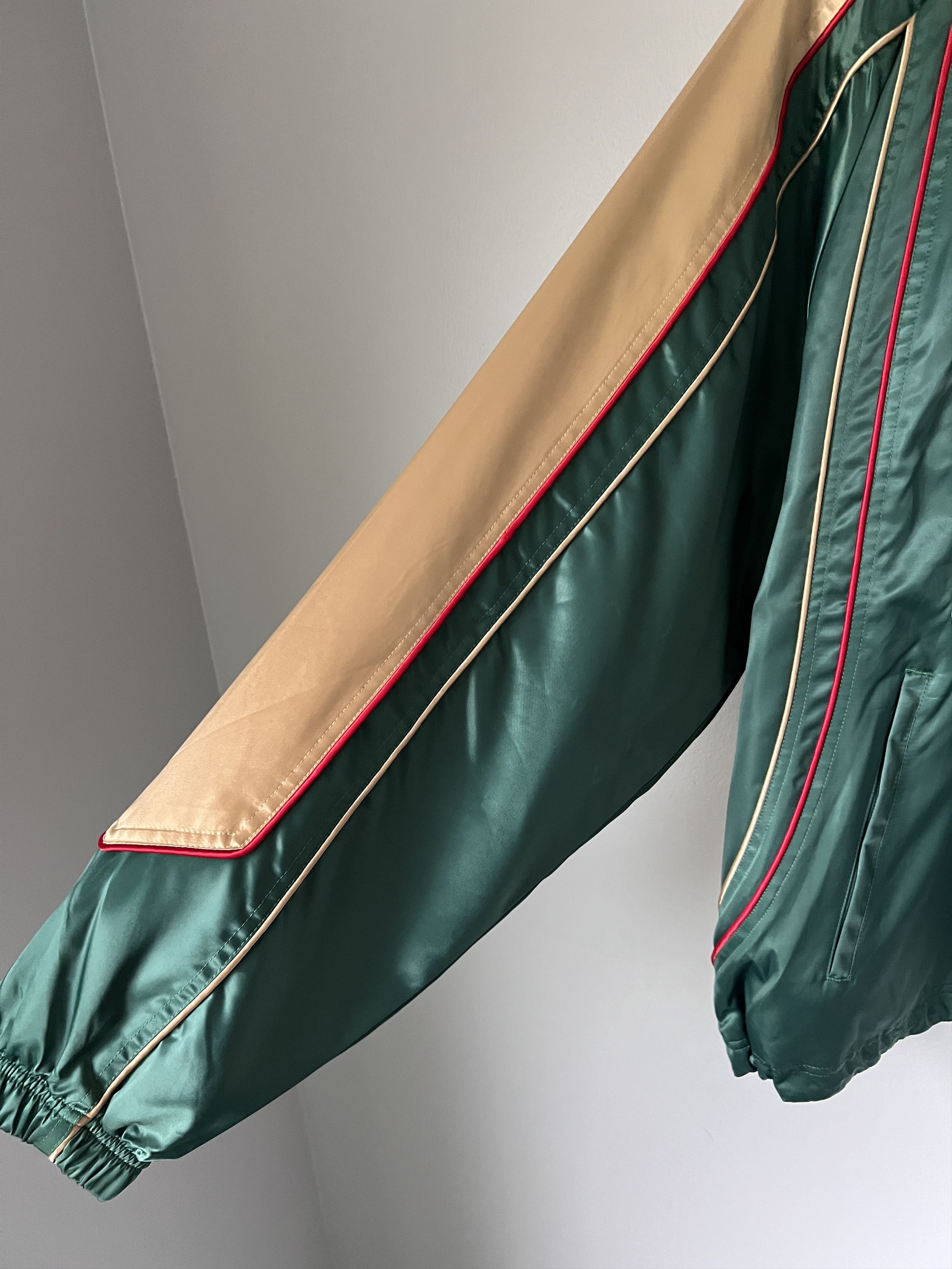 Supreme Supreme Satin Piping Jacket in Green Size US XL / EU 56 / 4 - 3 Thumbnail